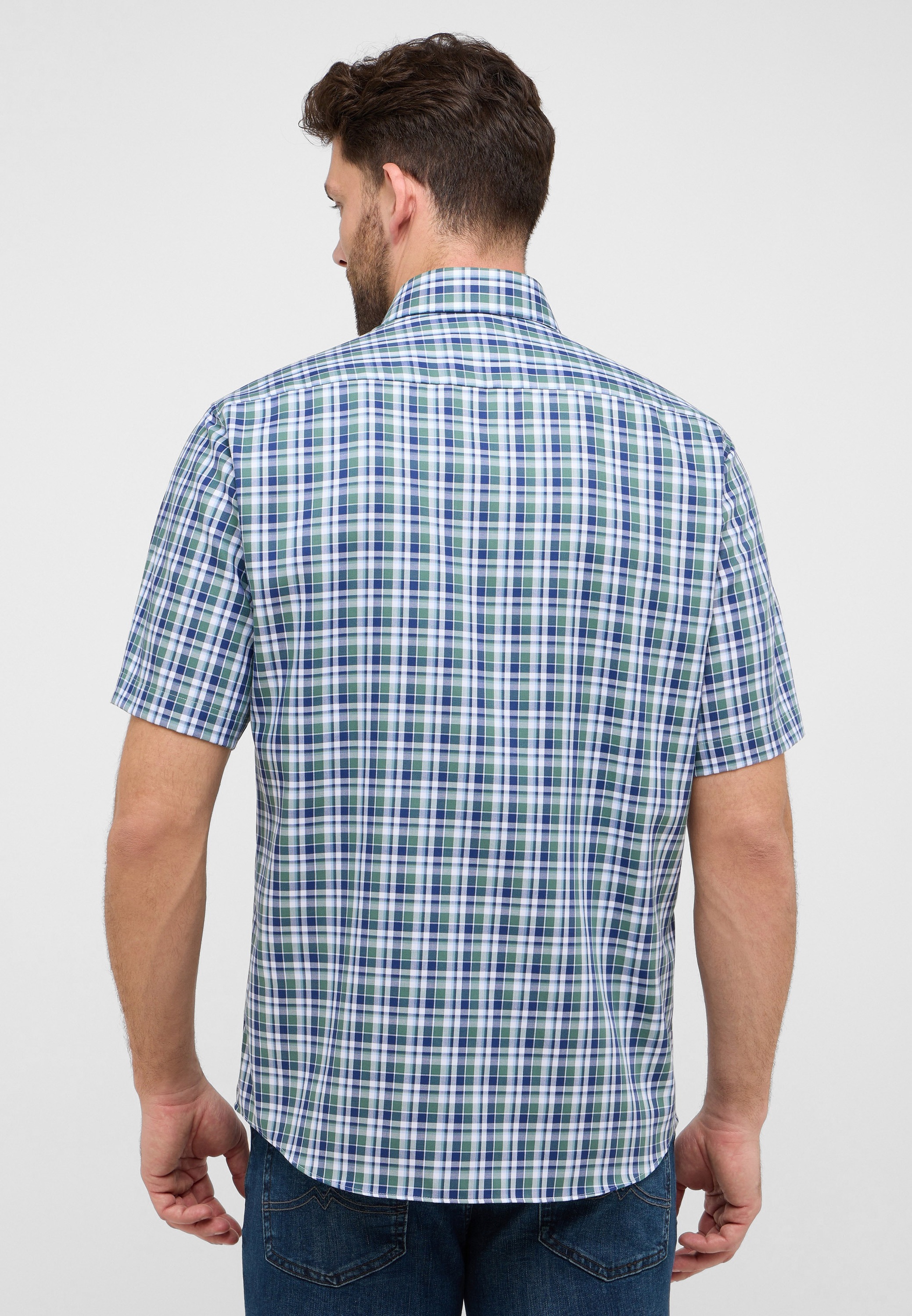 Eterna Kurzarmhemd "COMFORT FIT", NON IRON (bügelfrei) günstig online kaufen