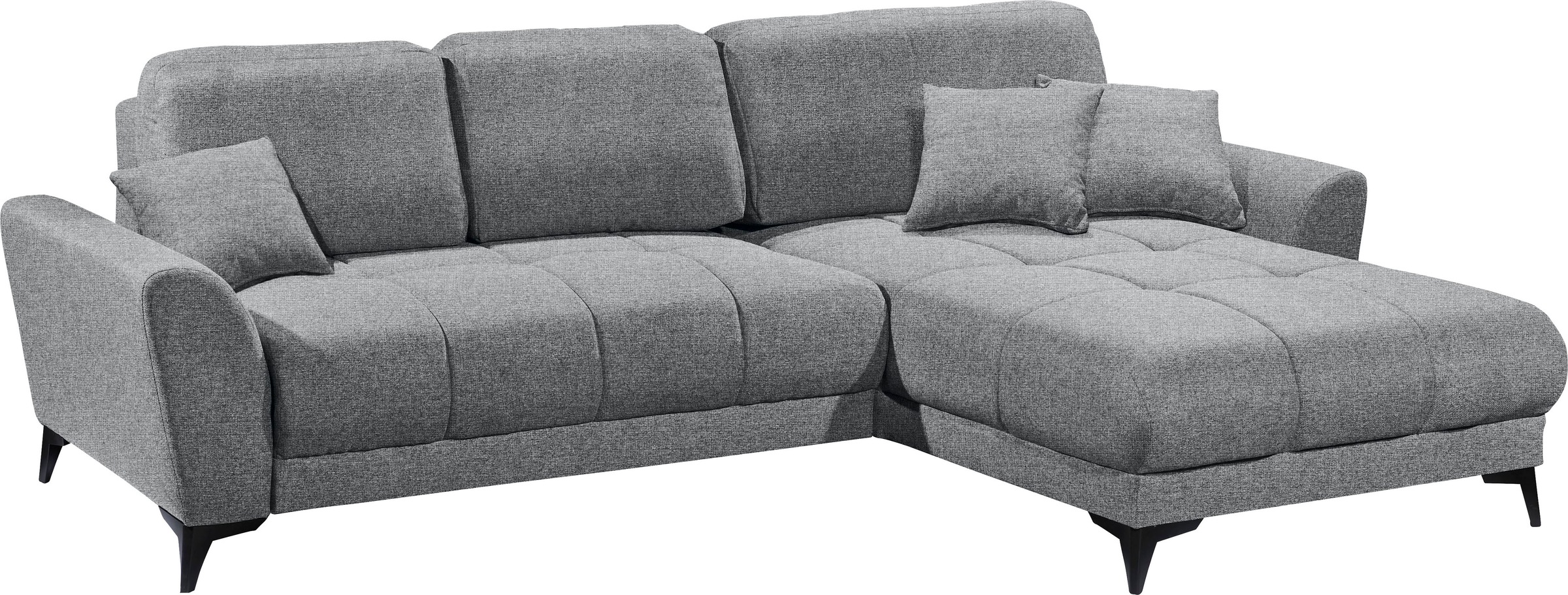 Thumbnail - ED EXCITING DESIGN Ecksofa "Bern L-Form", mit Bettfunktion, Bettkasten & 3 Zierkissen