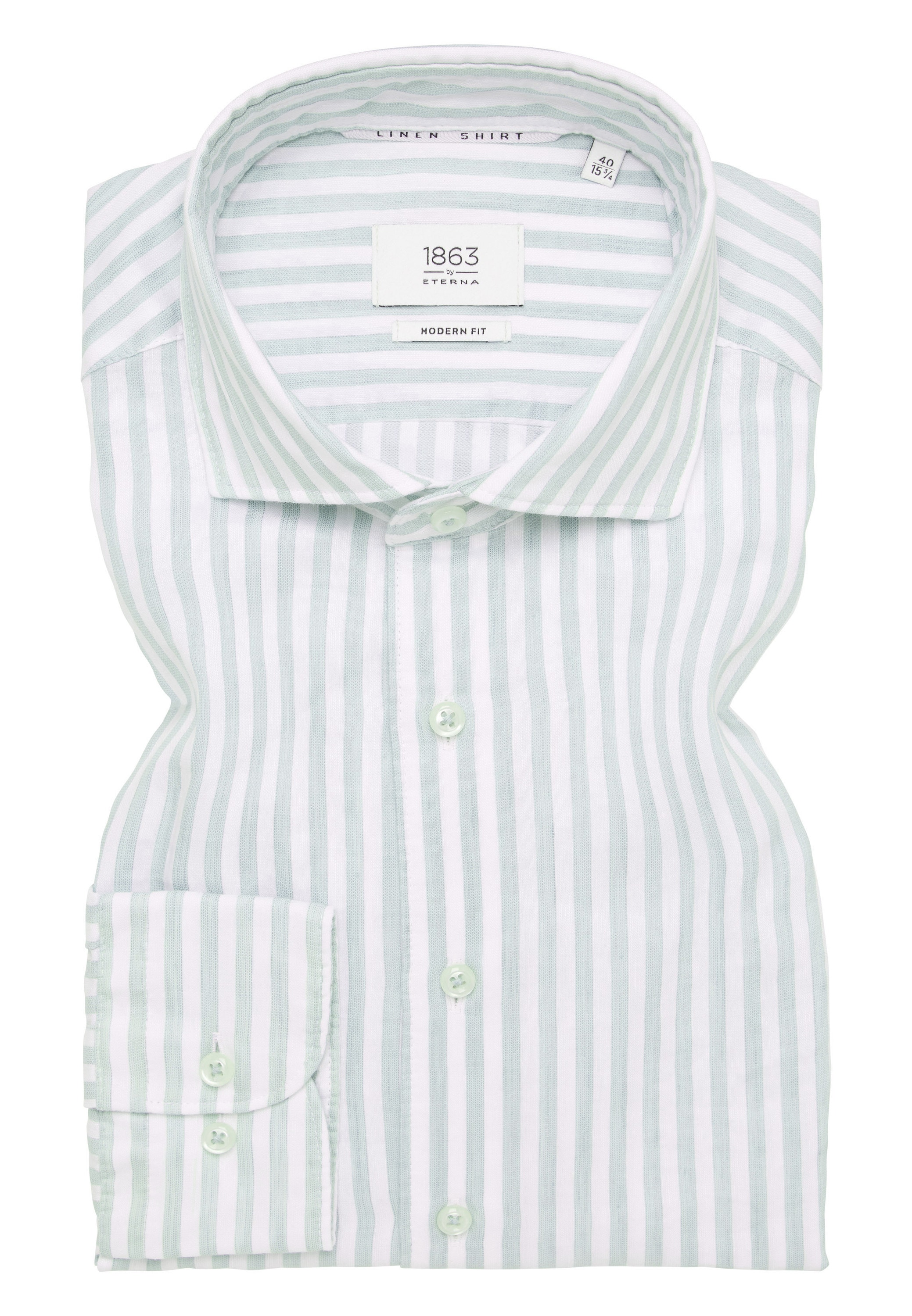 Eterna Langarmhemd »MODERN FIT«, EASY IRON (bügelleicht)