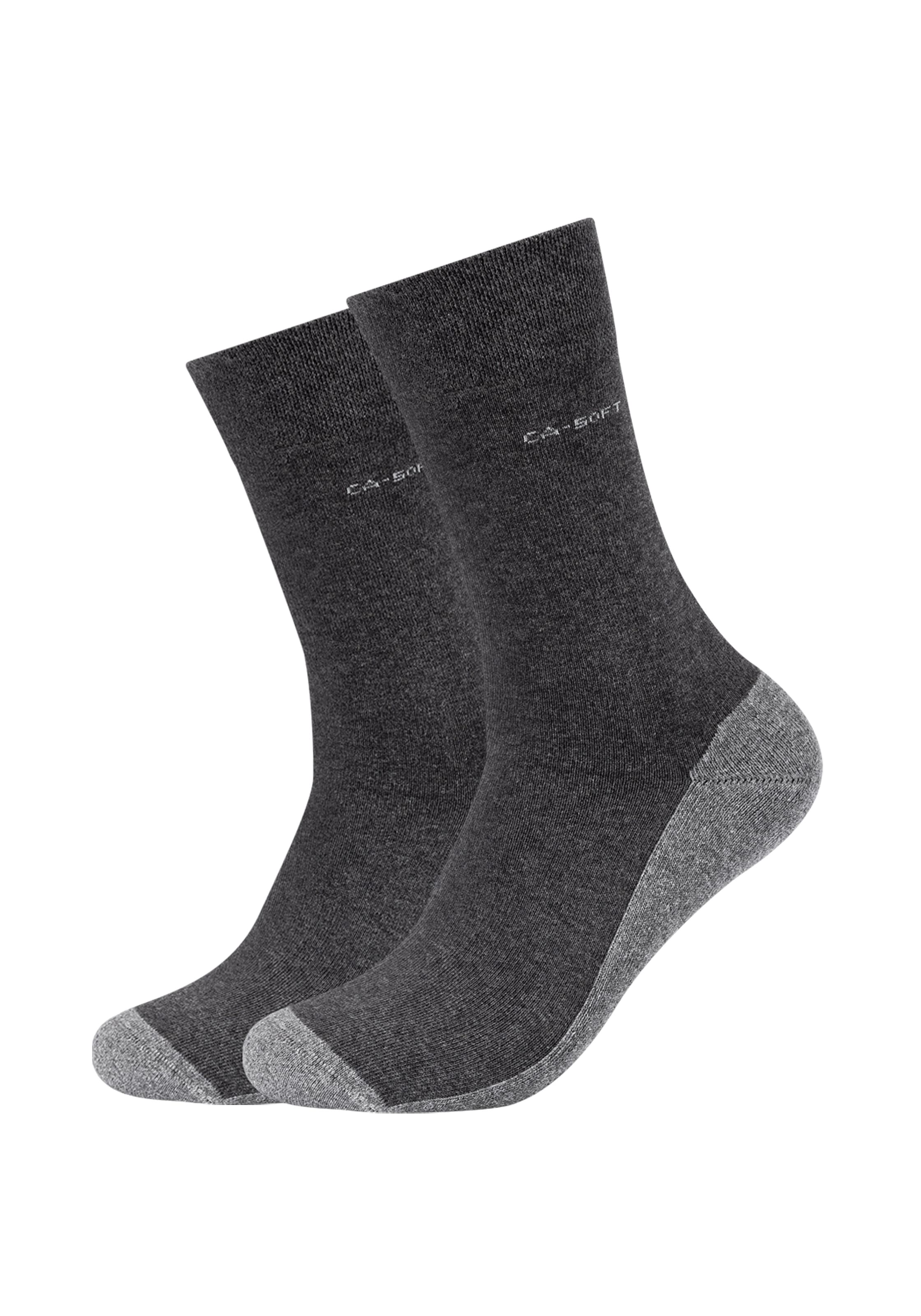 Camano Langsocken "ca-soft", (4er Pack), mit dezentem Logodruck günstig online kaufen