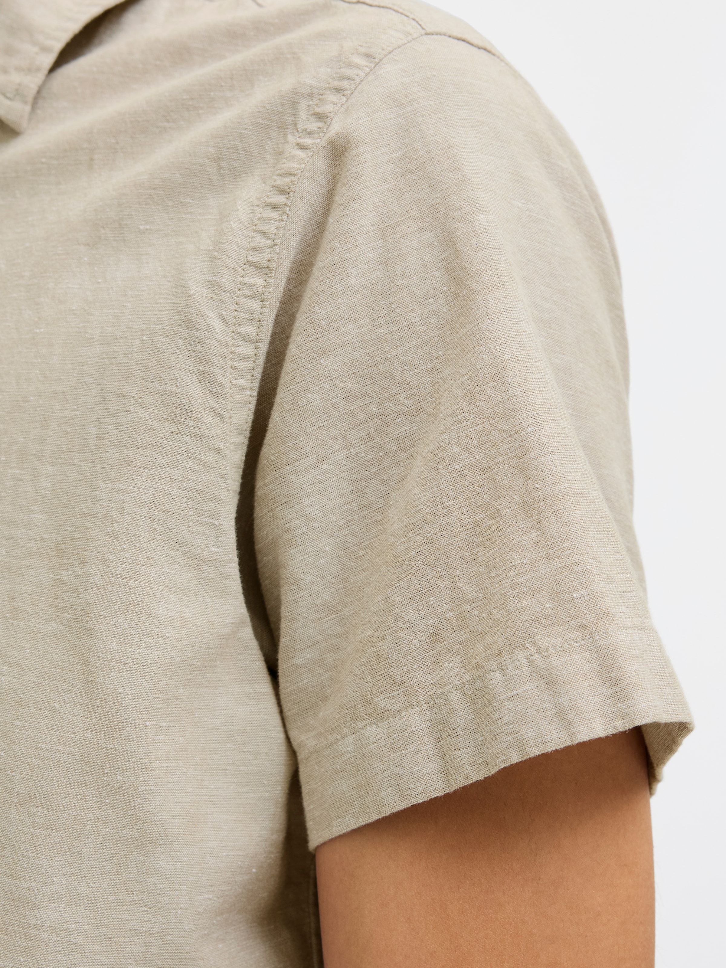 Jack & Jones Kurzarmhemd »JJEBREEZE SHIRT SS SN«, mit Hemdkragen