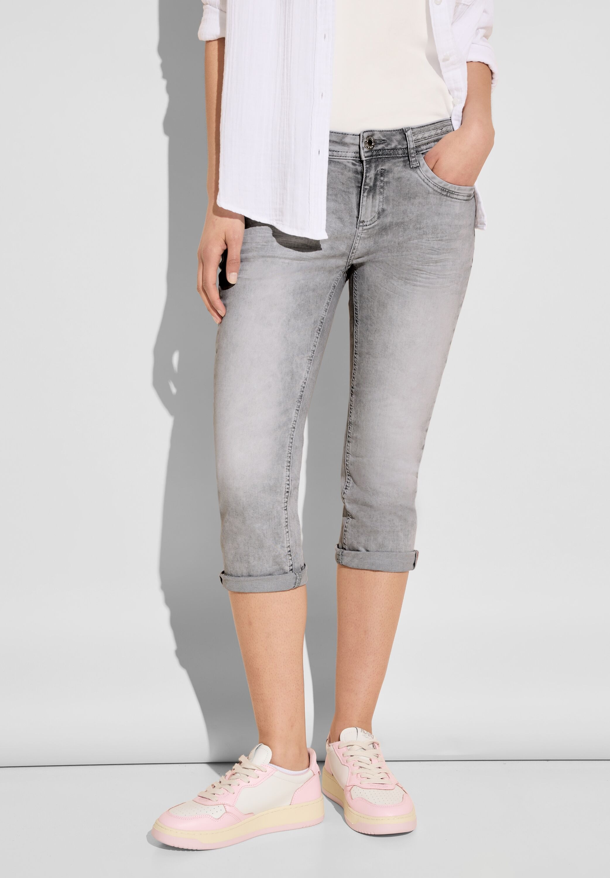 STREET ONE Slim-fit-Jeans, 5-Pocket-Style
