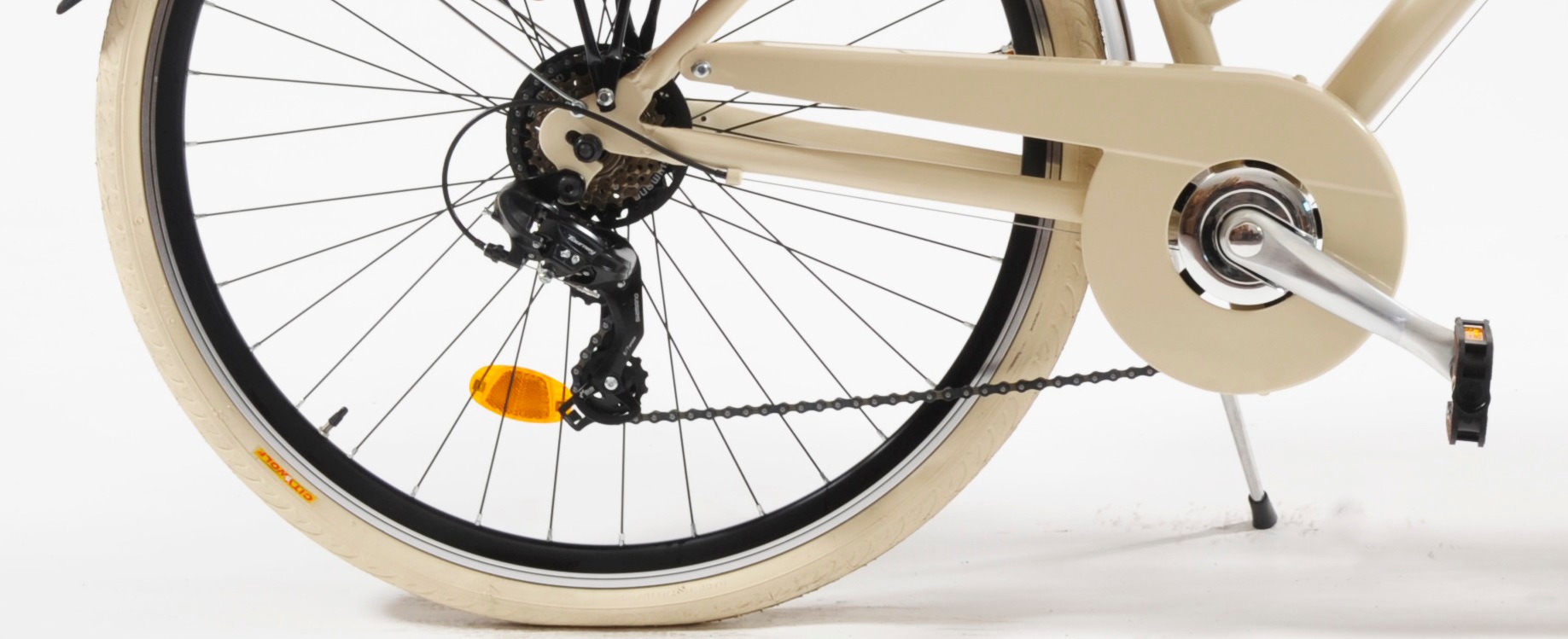 VENICE - I love Italy Cityrad »Citybike 605 Alu Lady« 6 Gang Kettenschaltung für Damen, Kettenschaltung