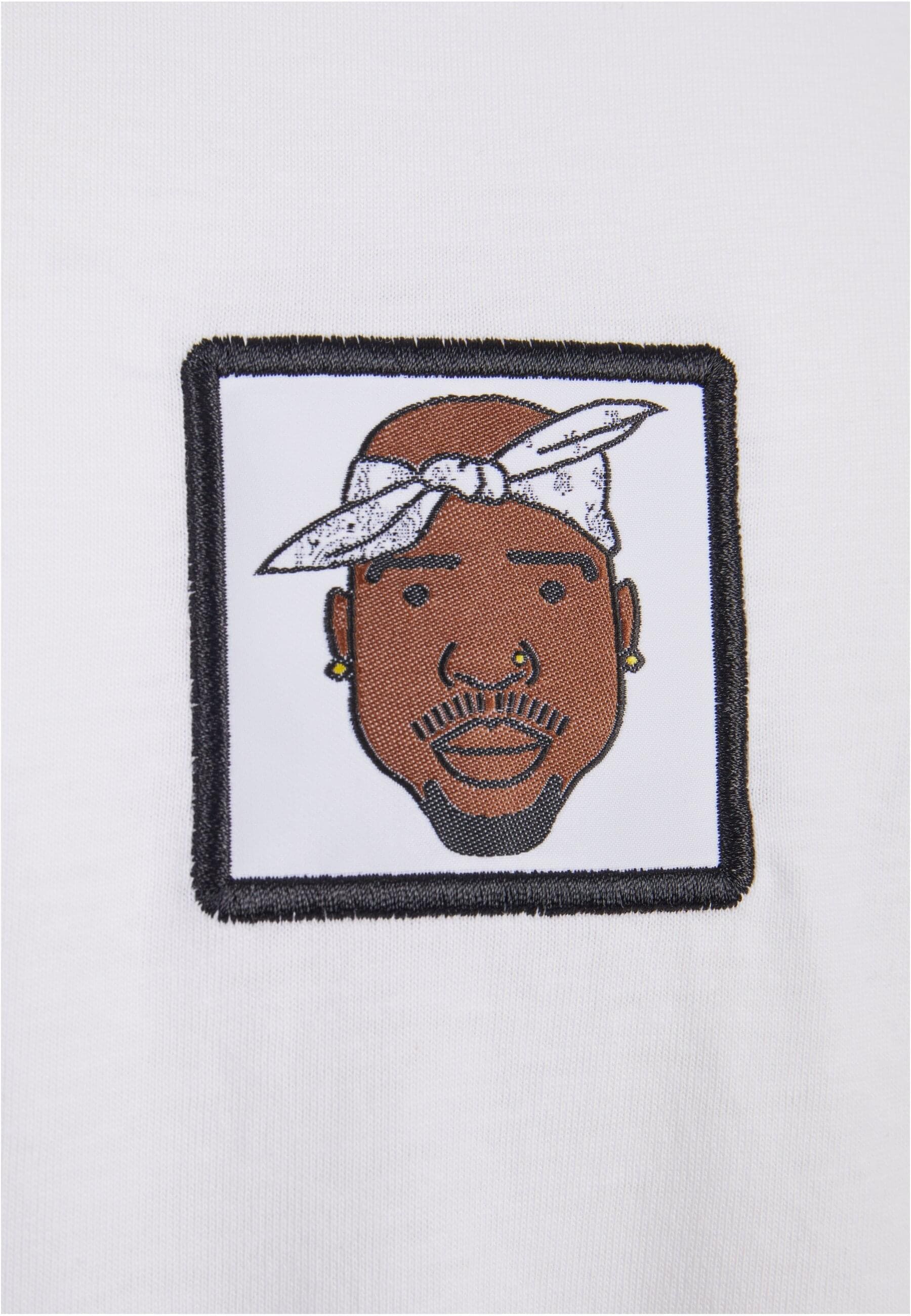 MisterTee Kurzarmshirt »MisterTee Herren LA Sketch Patch Tee«, (1 tlg.)