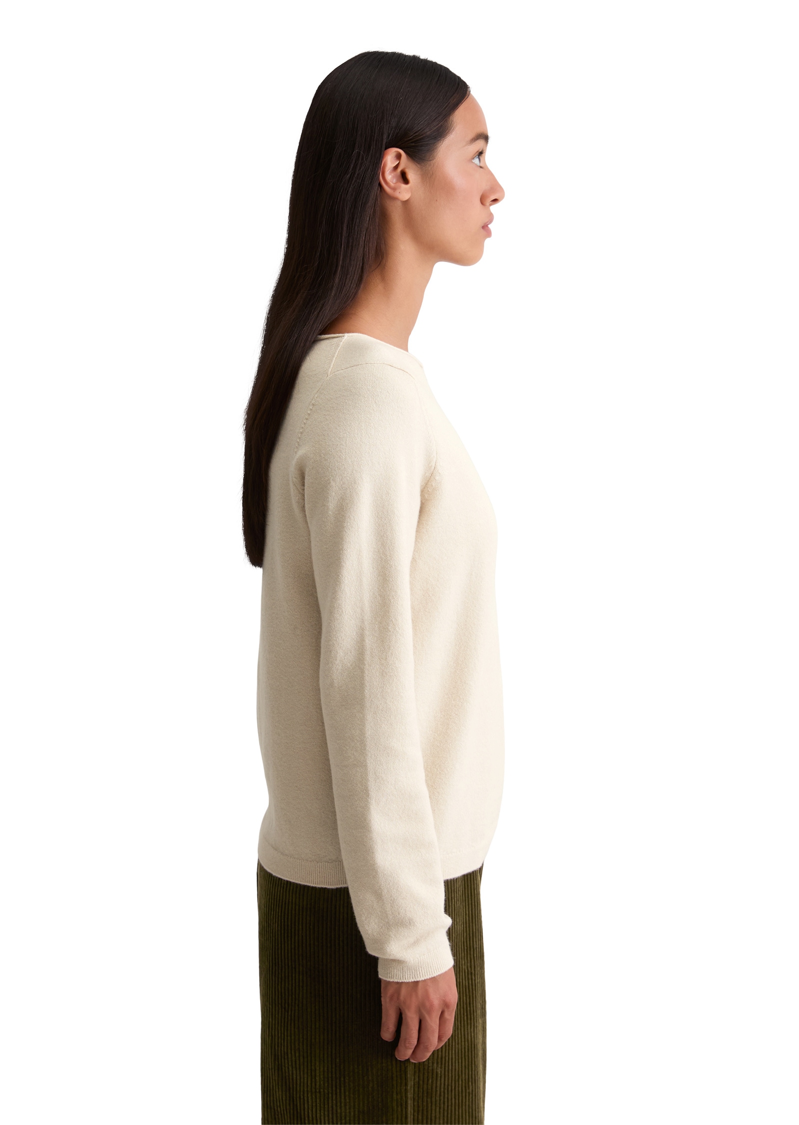 Marc O'Polo Strickpullover »aus softem Baumwolle-Schurwolle-Mix«