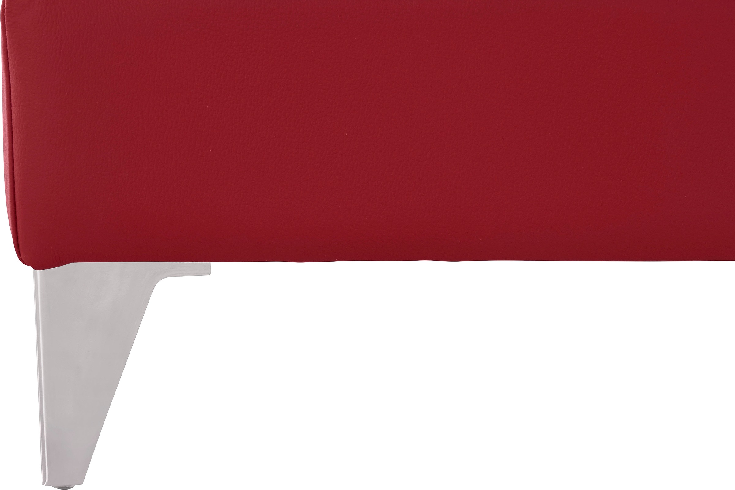 COTTA Polstergarnitur »Caluso L-Form«, (2 tlg.), Set bestehend aus: Ecksofa mit Kopfteilverstellung & Hocker