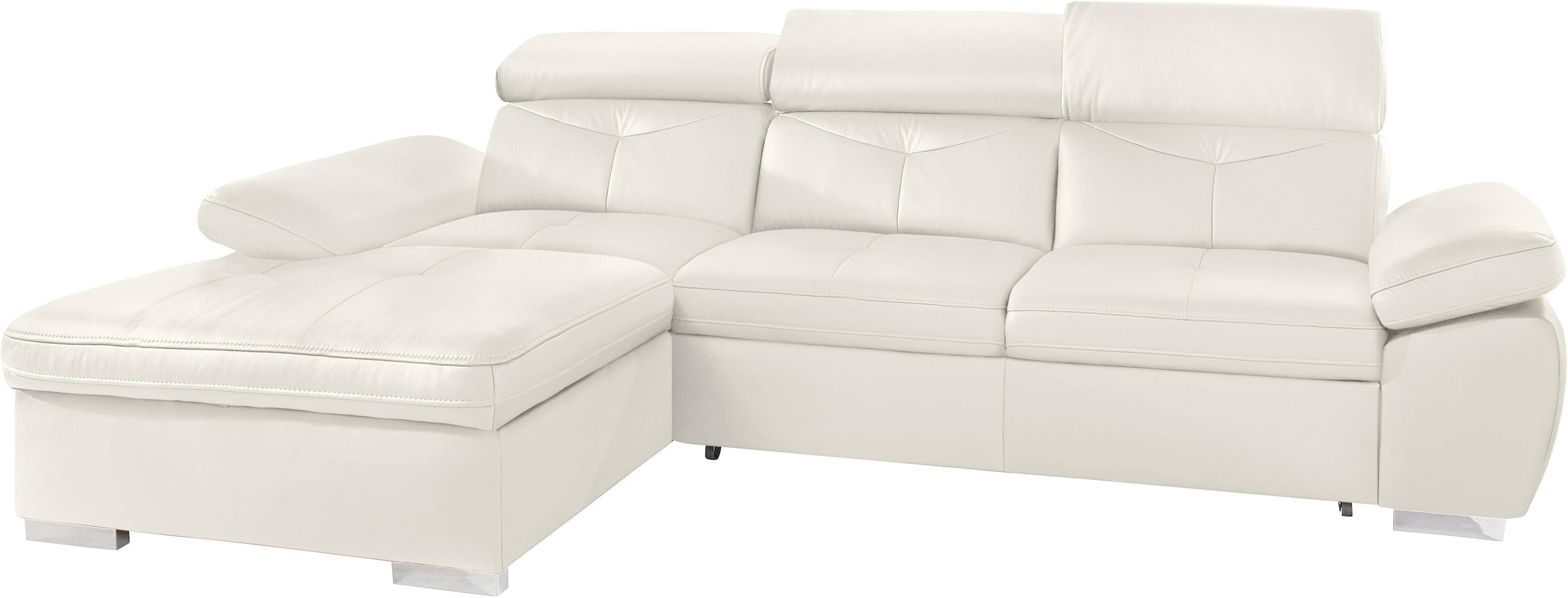 exxpo - sofa fashion Ecksofa "Spring, super bequem, mit Armteil- und Kopfte günstig online kaufen