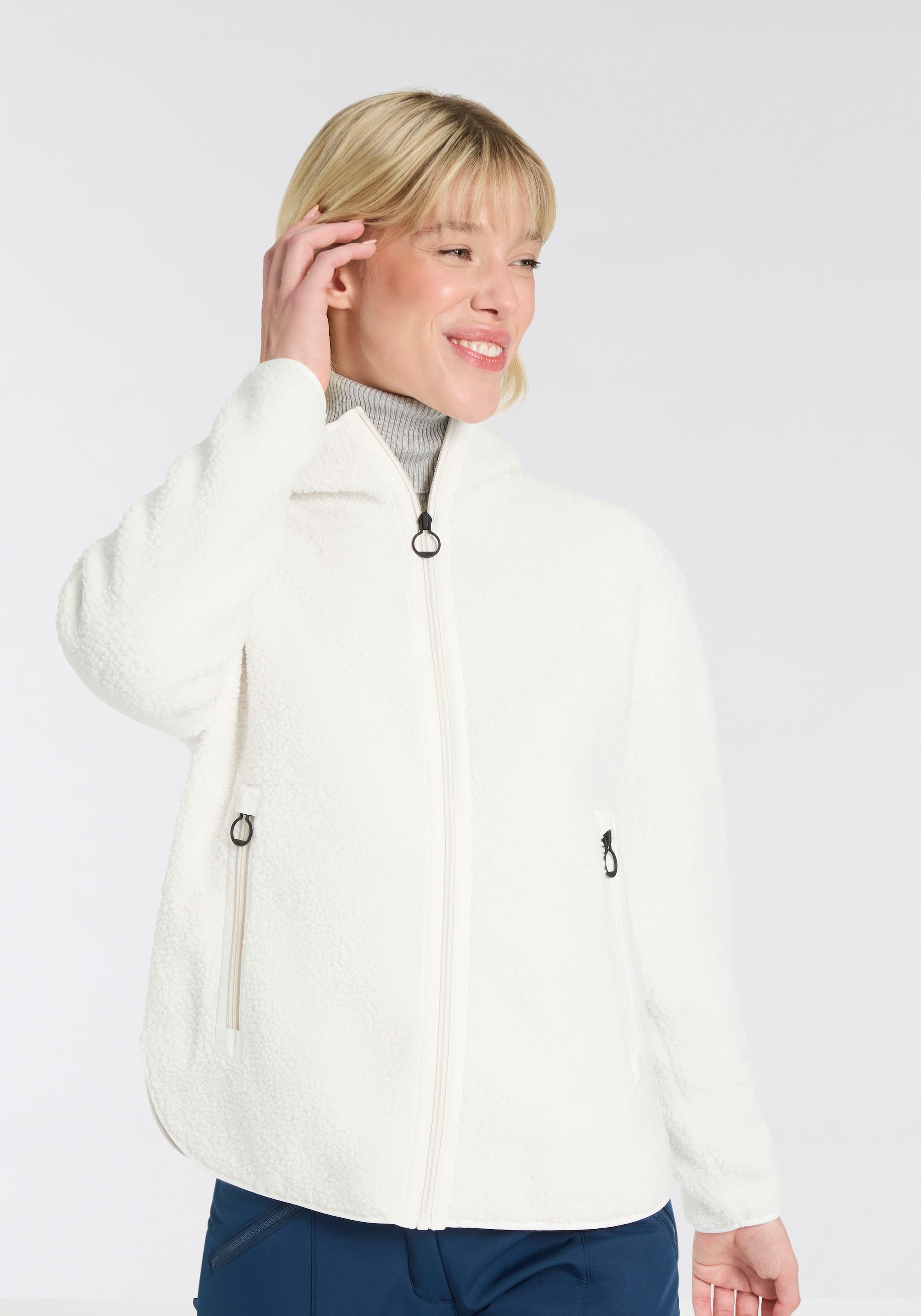 CMP Kapuzenplüschjacke, (1 St.) günstig online kaufen