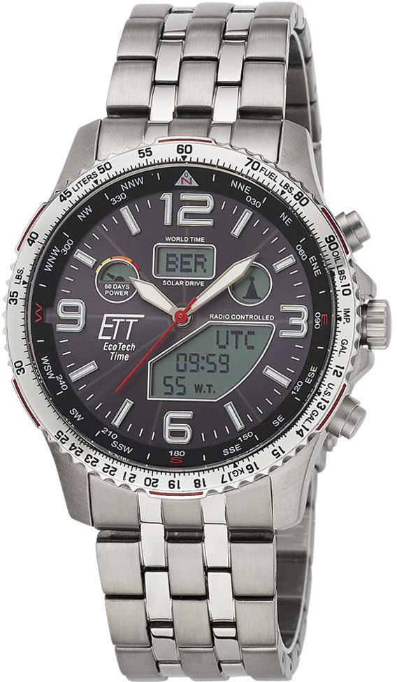 | ▷ ETT »Professional, Funkchronograph Solar für EGS-11552-31M«, BAUR