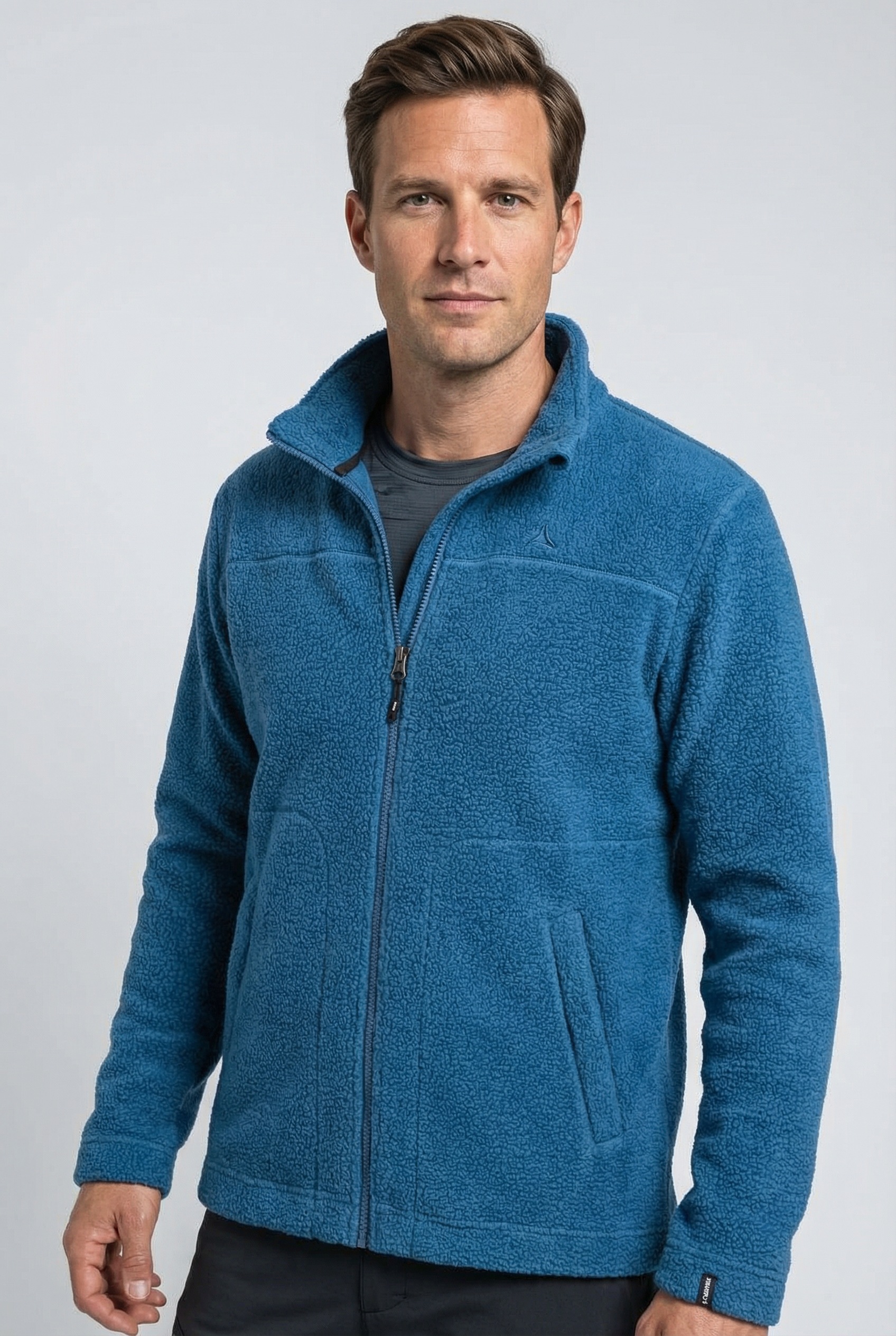 Schöffel Fleecejacke "CIRC Fleece Jk Style Purga MNS" lockere Passform, überschnittene Schultern
