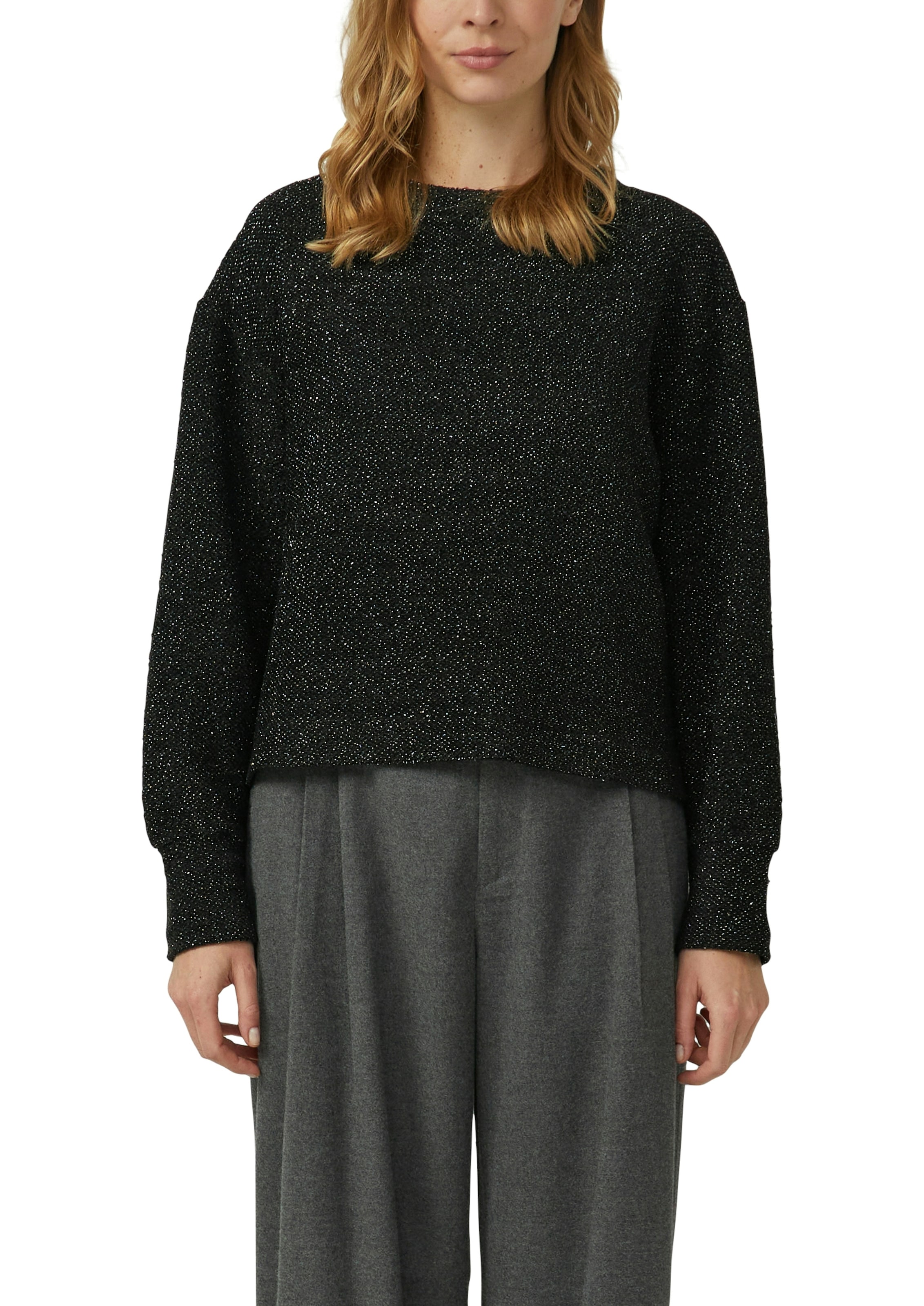 s.Oliver Strickpullover mit Glitzer-Fäden