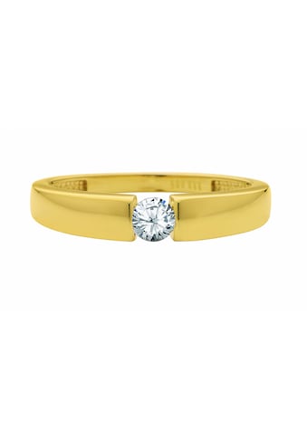 Adelia´s Goldring »333 Gold Ring mit Zirkonia«, Goldschmuck für Damen kaufen