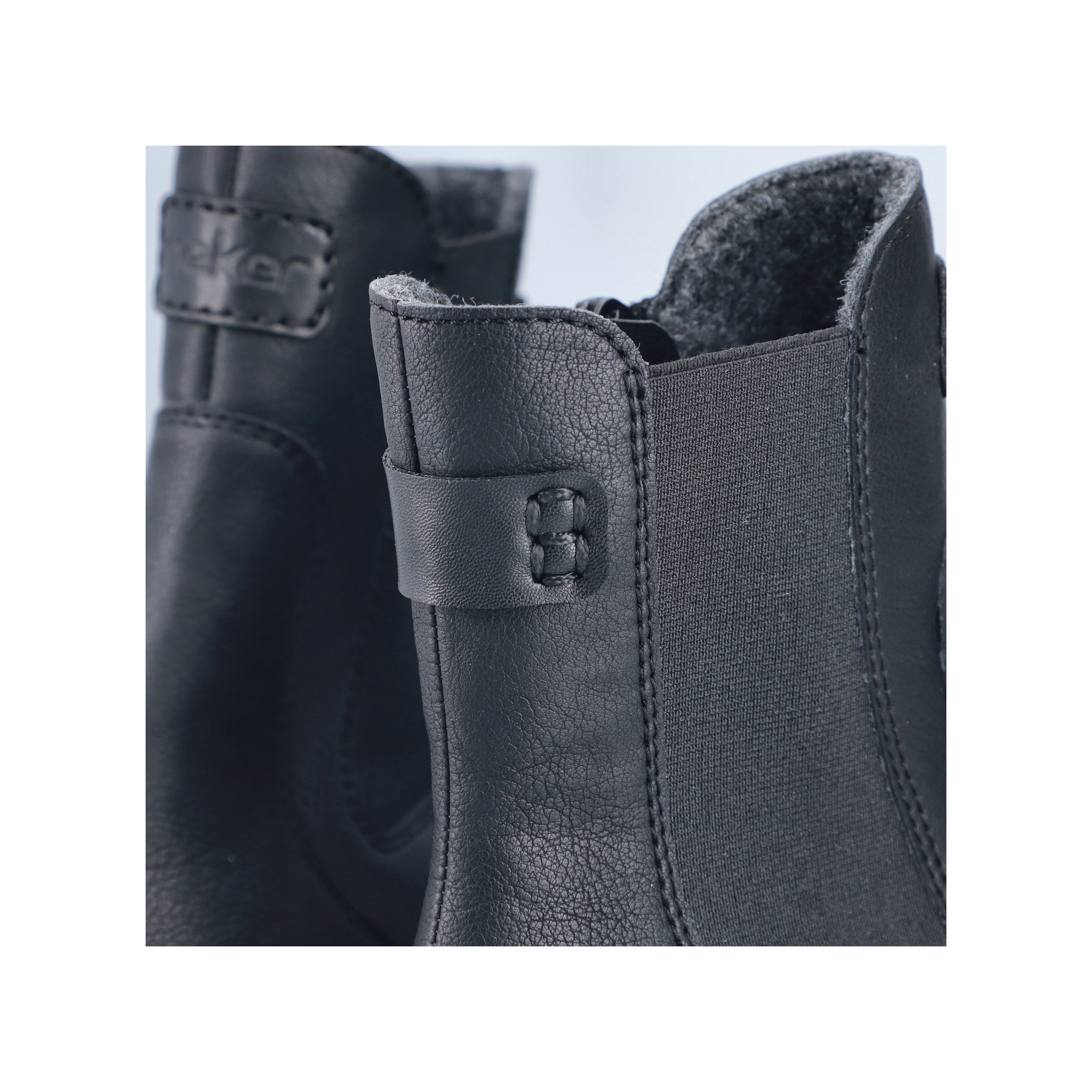 Rieker Chelseaboots  Stiefelette, Boots, markanter Laufsohle, Stretch außen, schmale Form