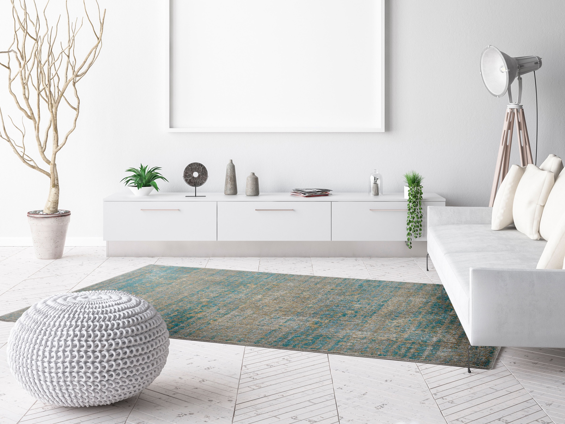 LUXOR living Teppich »Sorrento«, rechteckig, Orient-Optik, Vintage Design,  ideal im Wohnzimmer & Schlafzimmer | BAUR