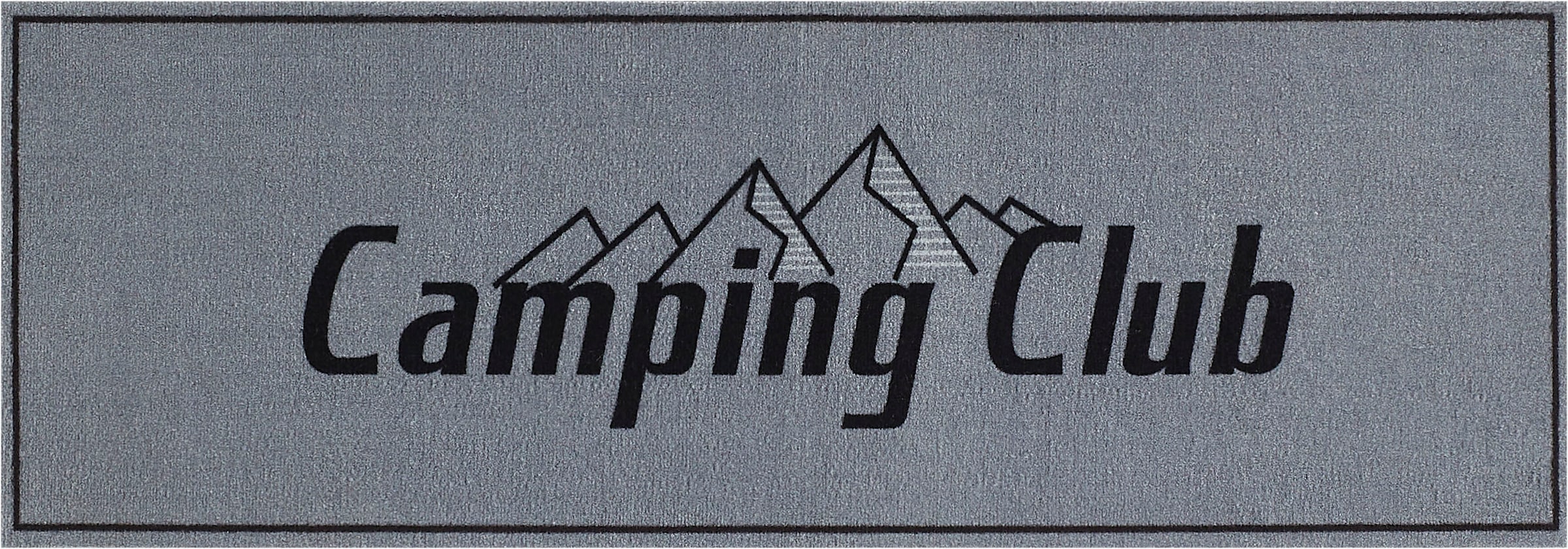 my home Läufer »Camping«, rechteckig, 8,5 mm Höhe, mit Schriftzug, ideal für Camper & Wohnwagen, In- und Outdoor geeignet