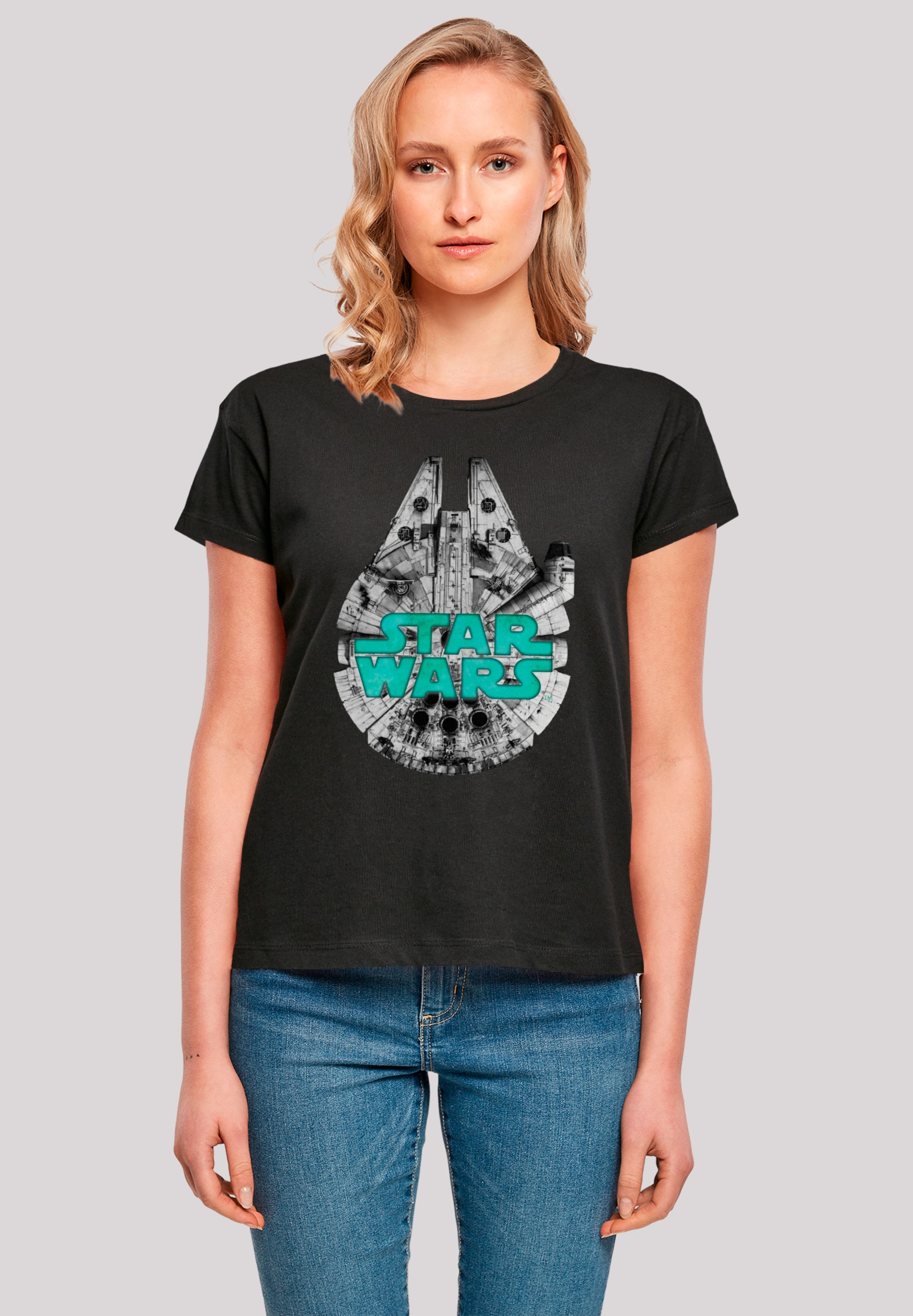 F4NT4STIC T-Shirt "Star Wars Millennium Falke Grün", Premium Qualität günstig online kaufen