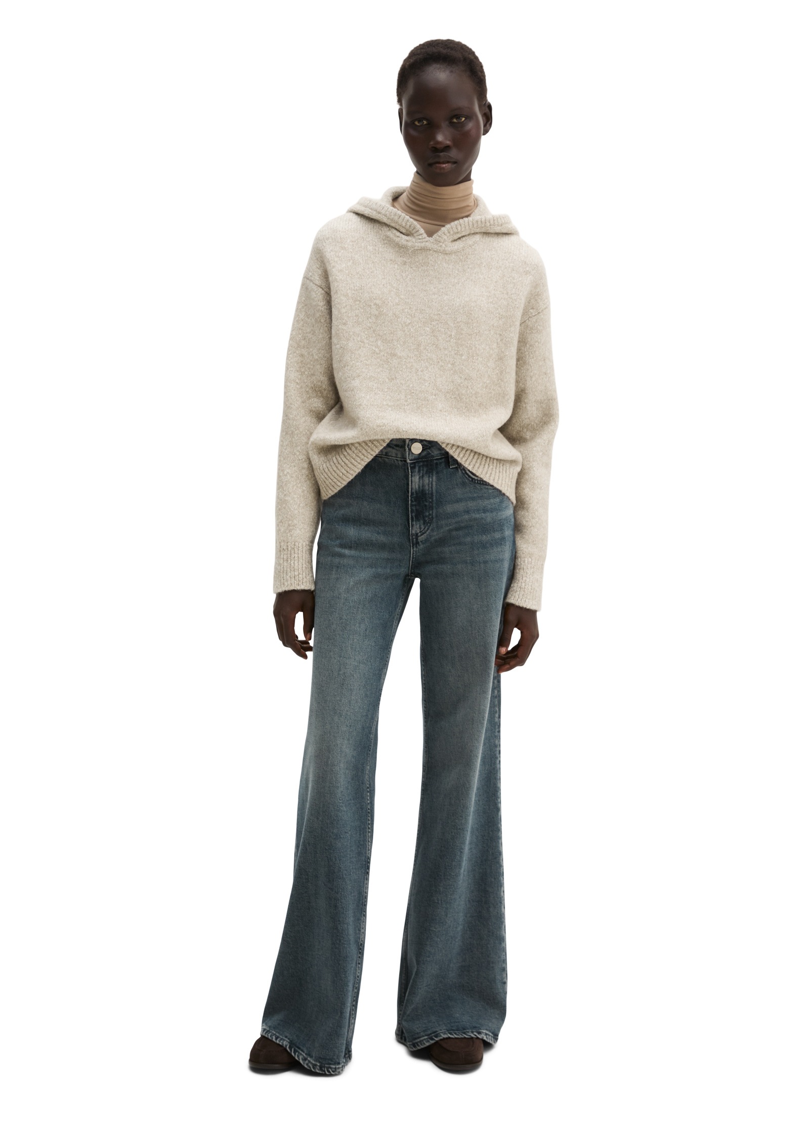 Marc O'Polo Strickpullover »aus kuscheligem Organic Cotton-Alpakawolle-Mix«