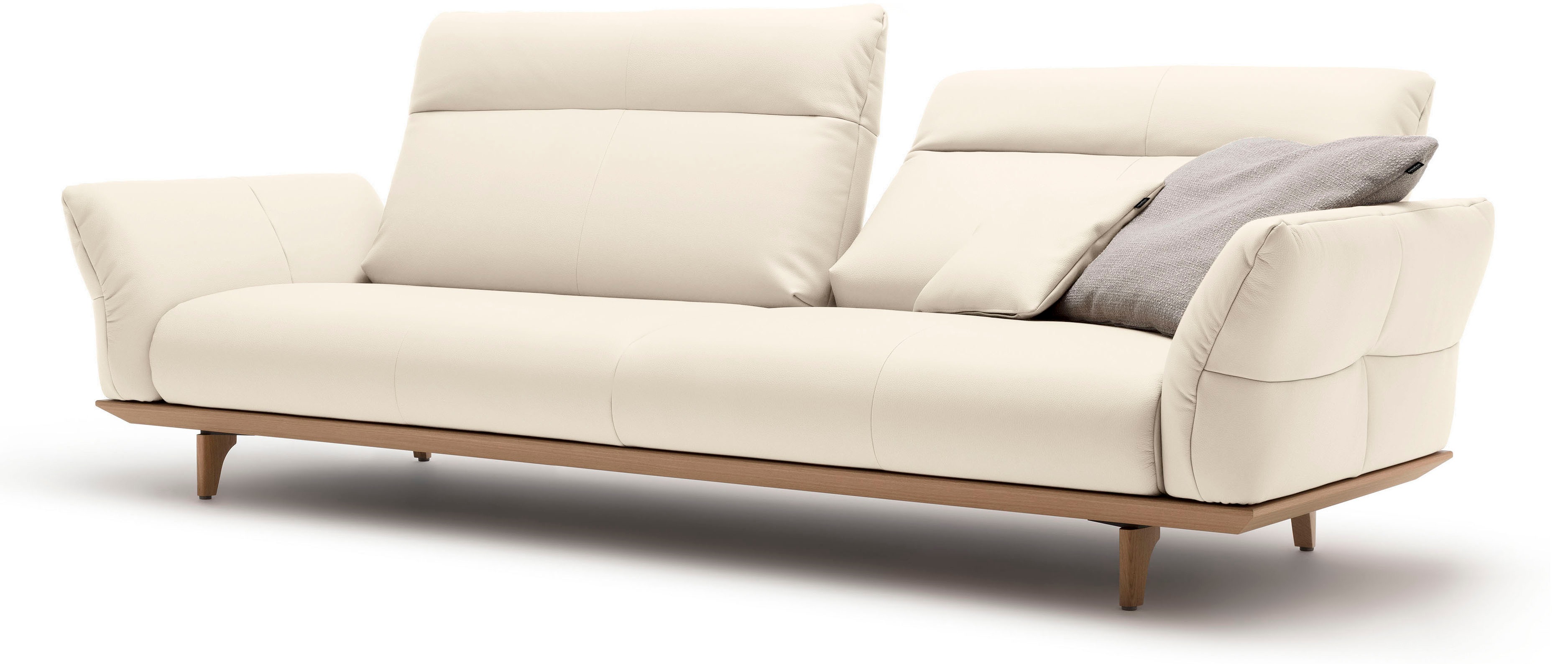 Thumbnail - Creation BY ROLF BENZ 4-Sitzer "CR.460 Designsofa mit erstklassigem Sitzkomfort" Sockel in Eiche, Füße Eiche natur, Brei...