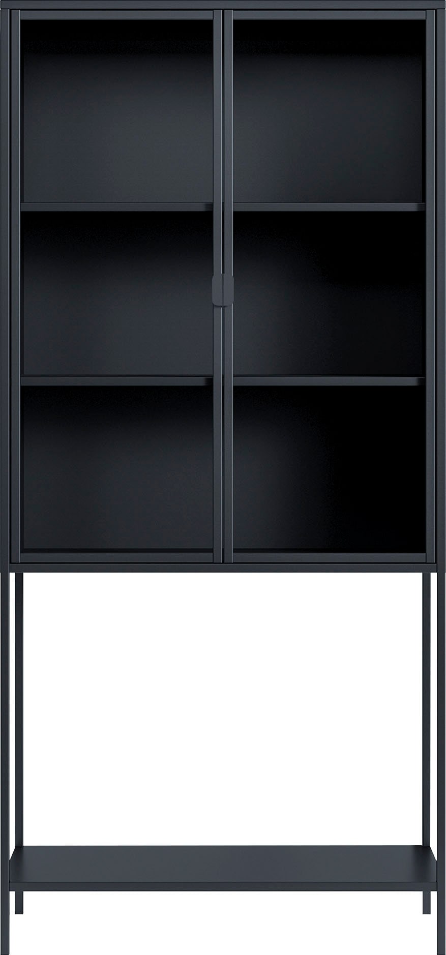 Homexperts Vitrine »Classic«, designorientiertes Highboard Glastüren mit kaufen | BAUR