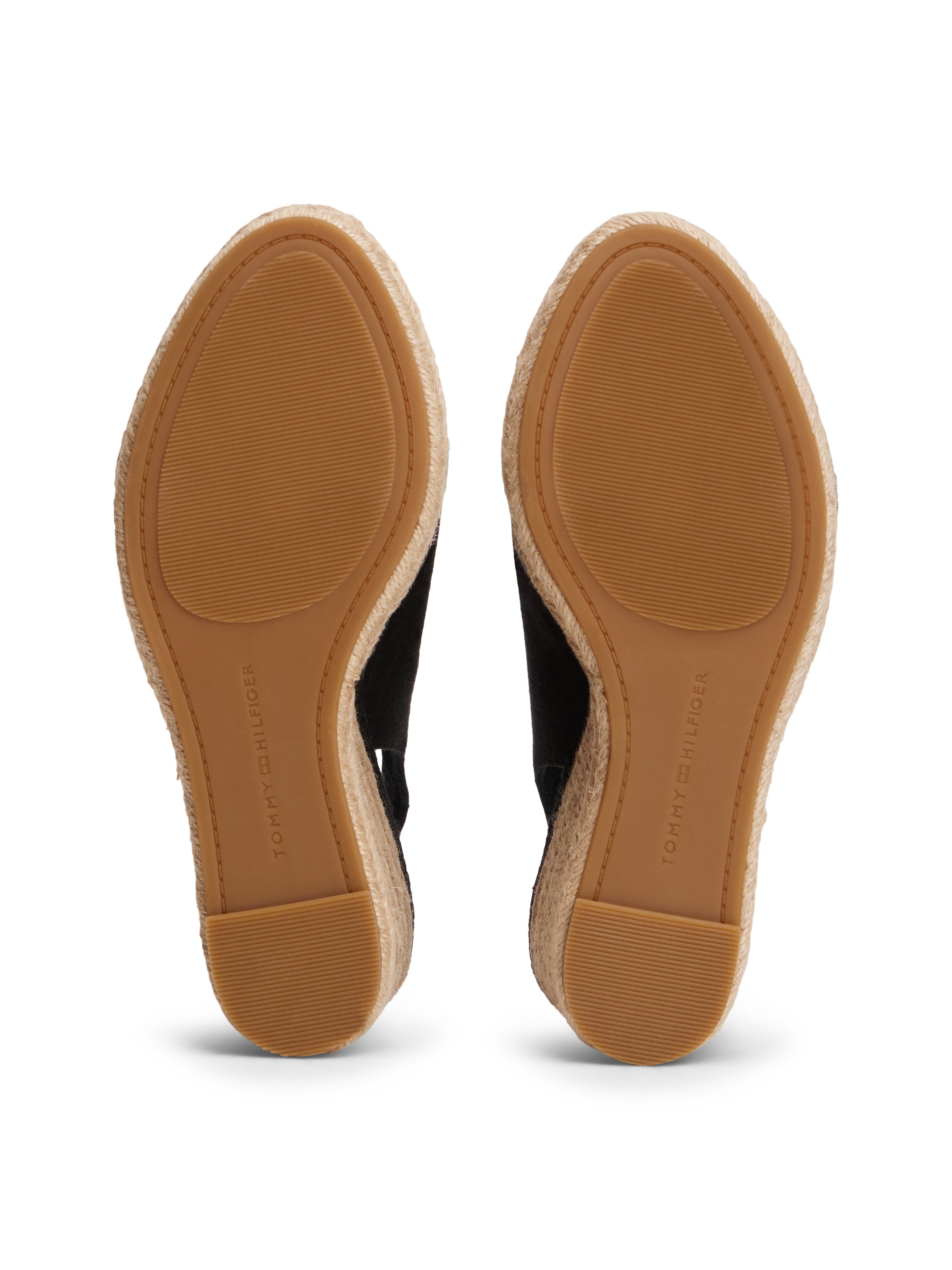 Thumbnail - Tommy Hilfiger High-Heel-Sandalette "FLAG HIGH WEDGE ESPAD SLINGBACK" Keilsandalette, Sommerschuh, verstellbarer Schnall...