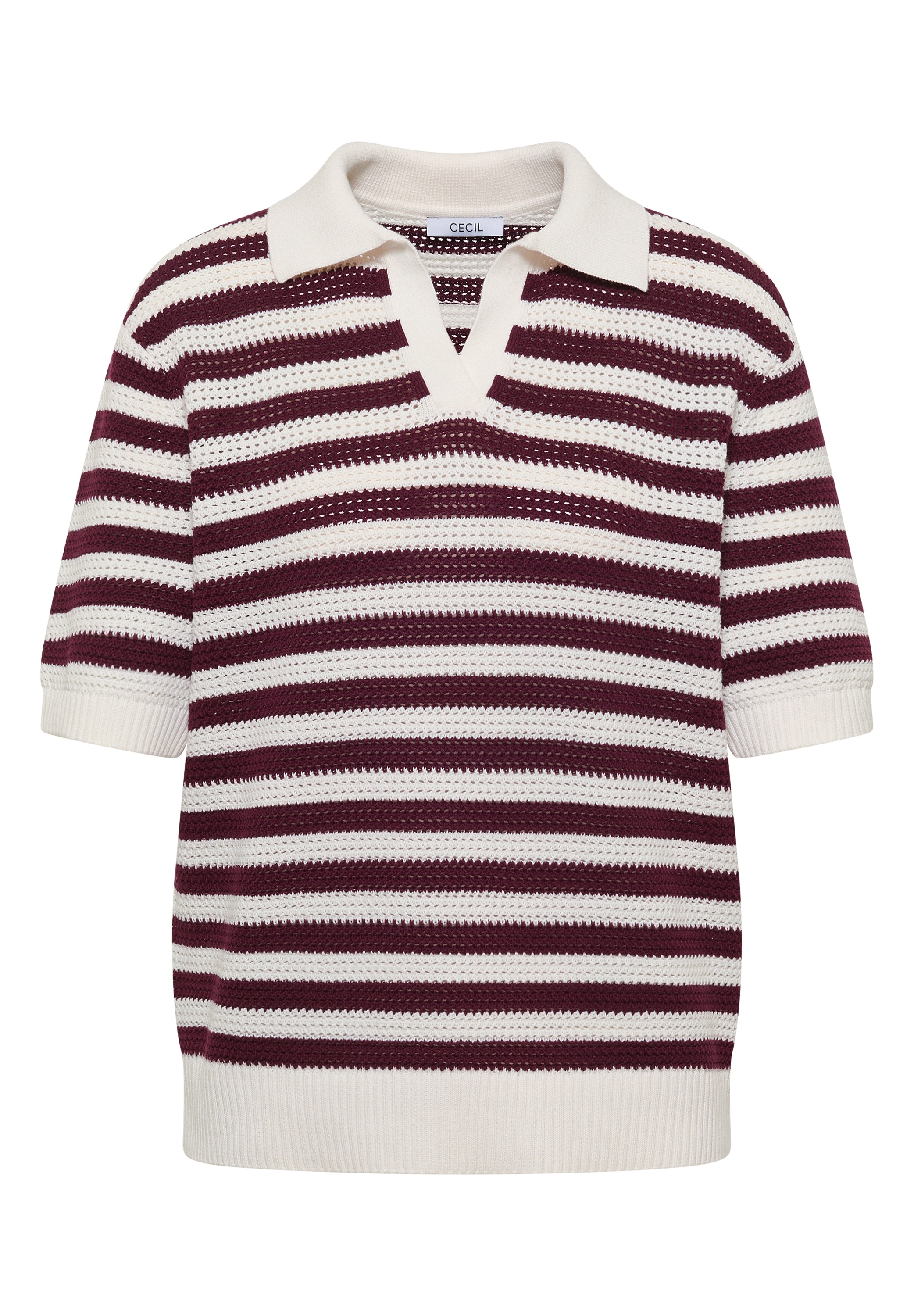 Cecil Poloshirt aus reiner Baumwolle