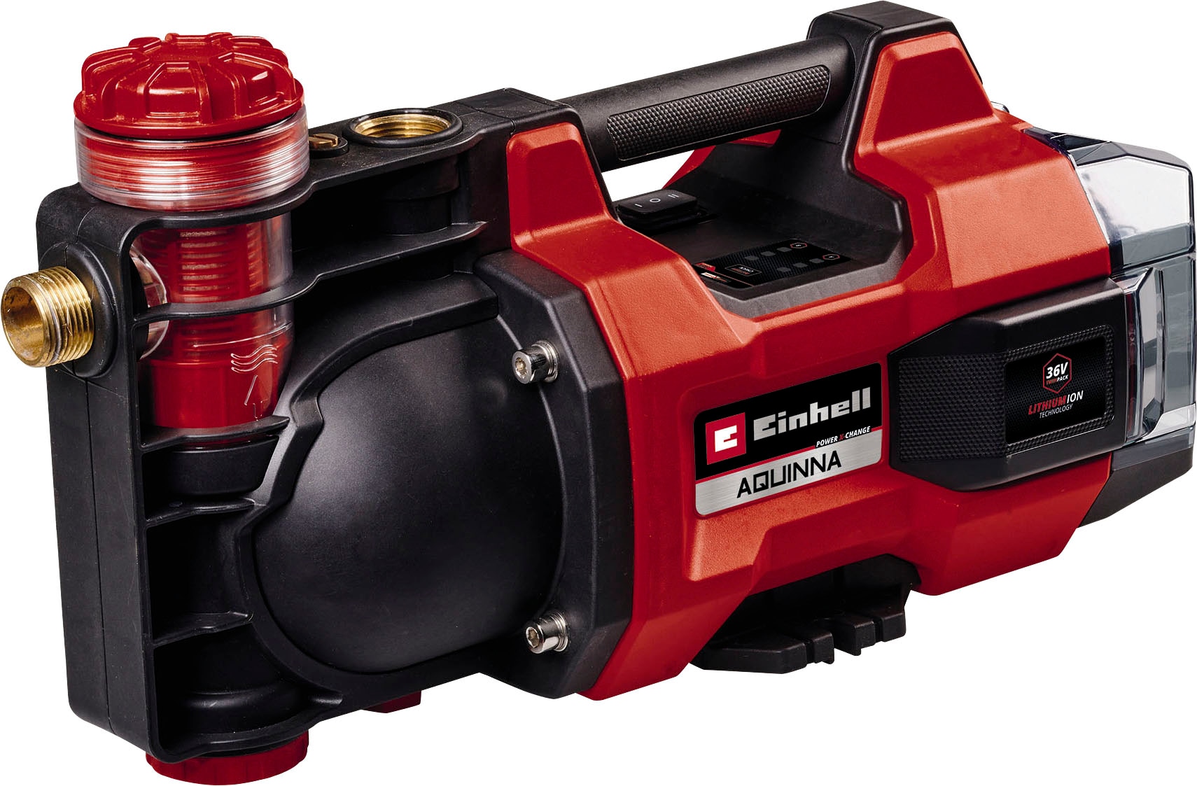 Einhell Akku-Gartenpumpe "AQUINNA 18/30 F LED AQUINNA 36/38 F LED", 3.800 l/h, Power X-Change, ohne Akku und Ladegerät