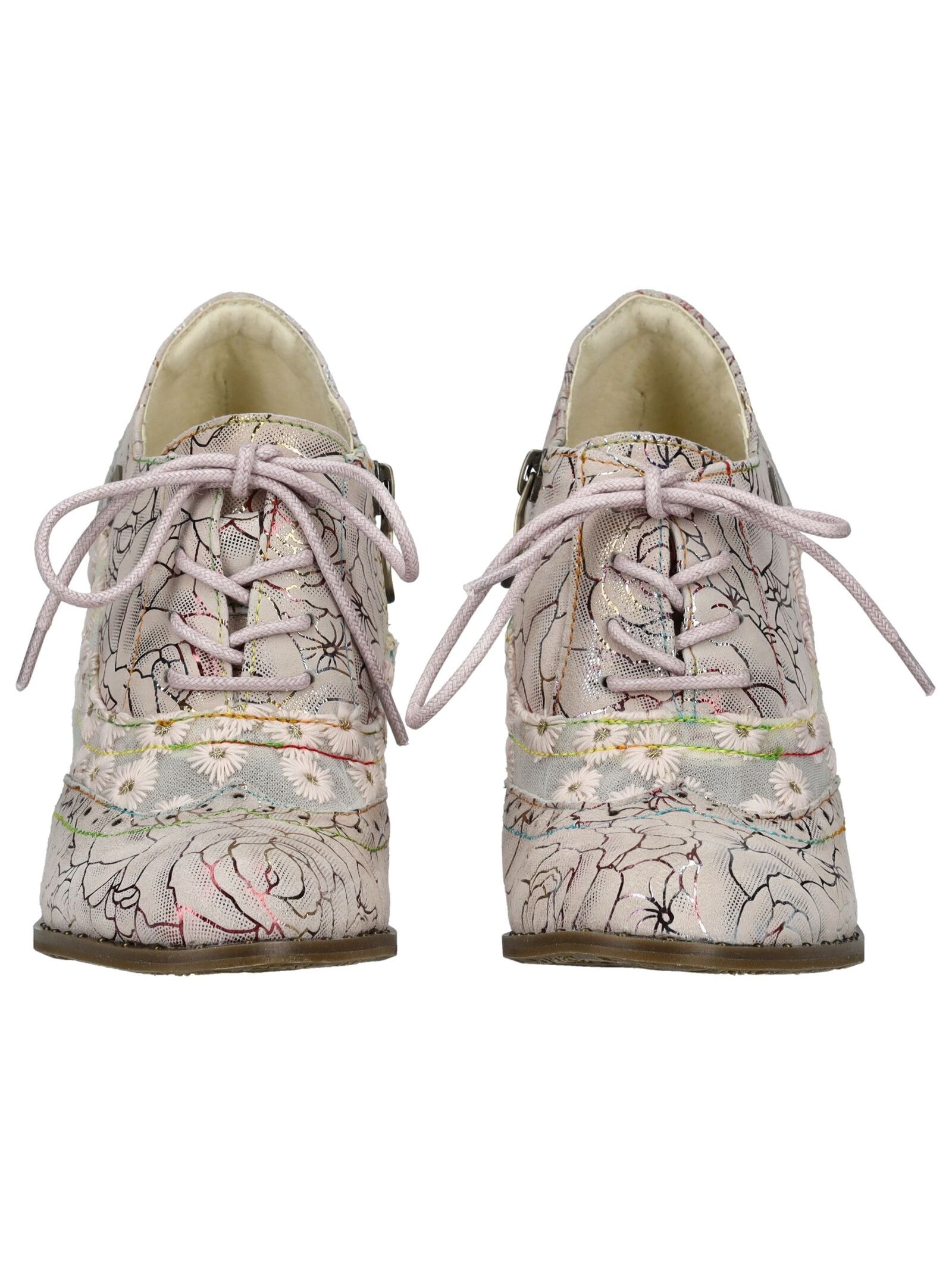 LAURA VITA Schnürpumps »LAURA VITA Pumps Leder/Textil«