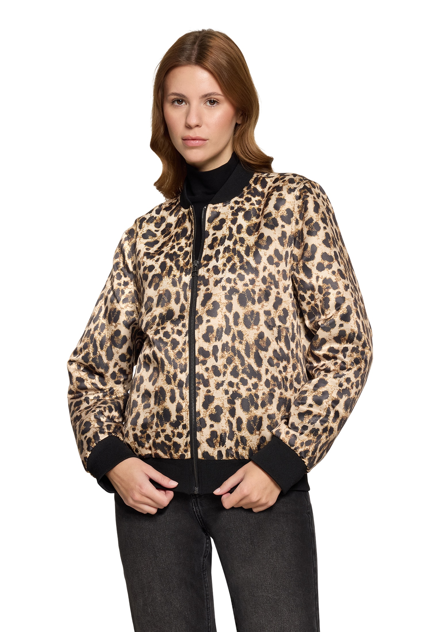 Amber & June Blouson "Damen mit Stehkragen" günstig online kaufen