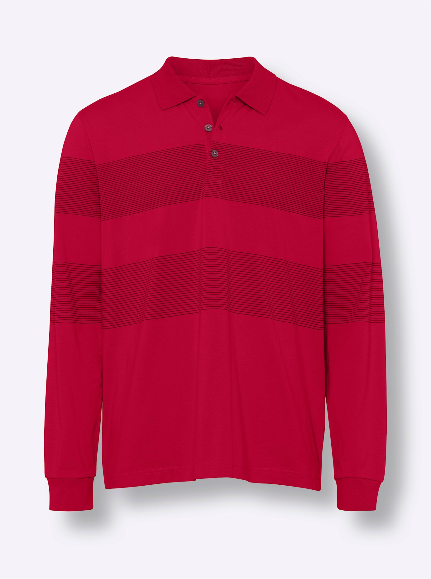 Classic Poloshirt »Langarm-Poloshirt«, (1 tlg.)