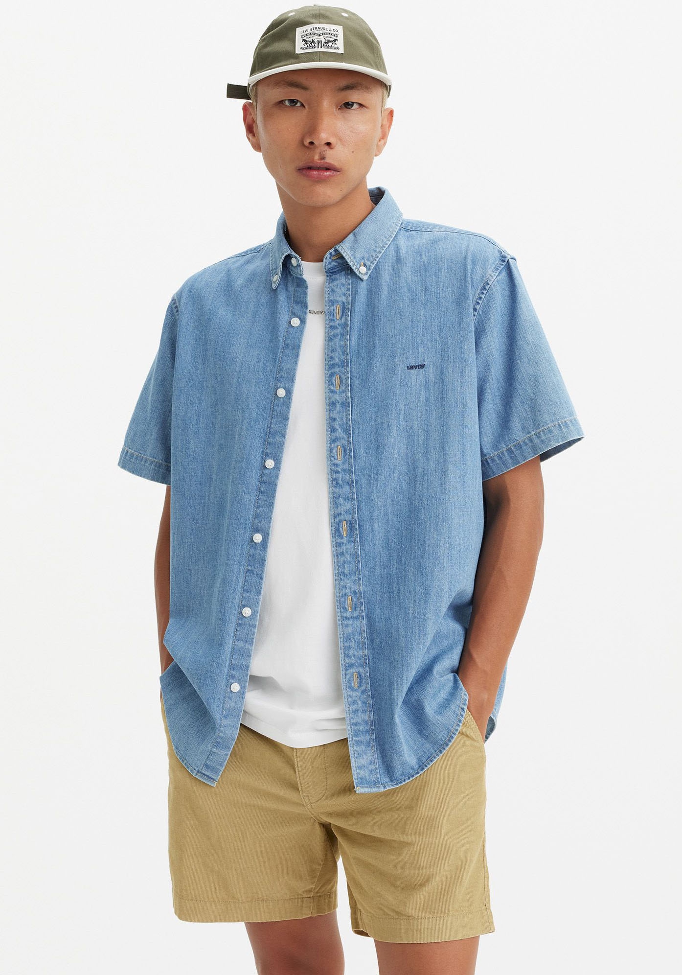 Jeanshemd »SS AUTHENTIC BUTTON DOWN«