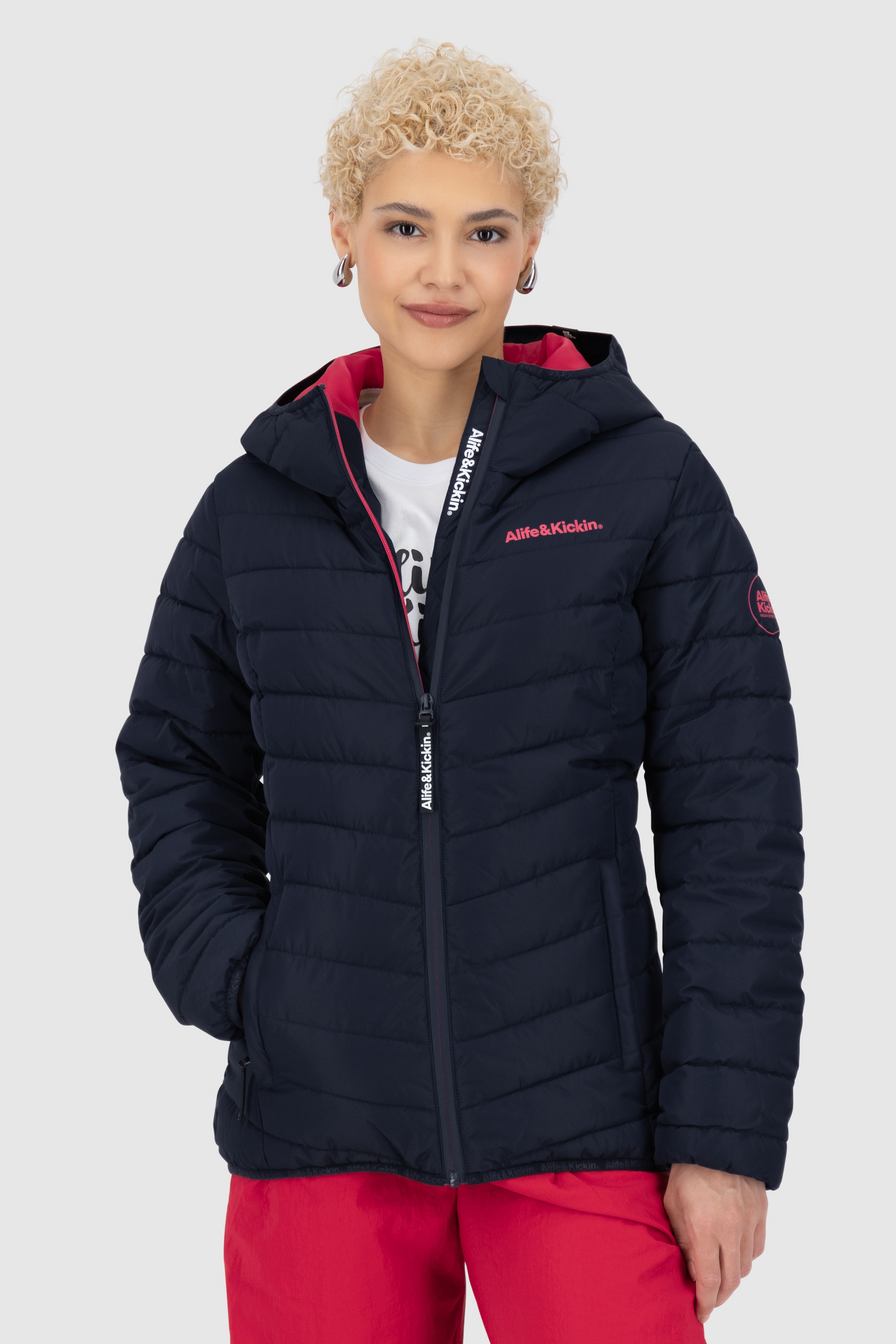 Alife & Kickin Winterjacke "Damen RabeaAK A", Moderne Steppjacke mit gefütt günstig online kaufen