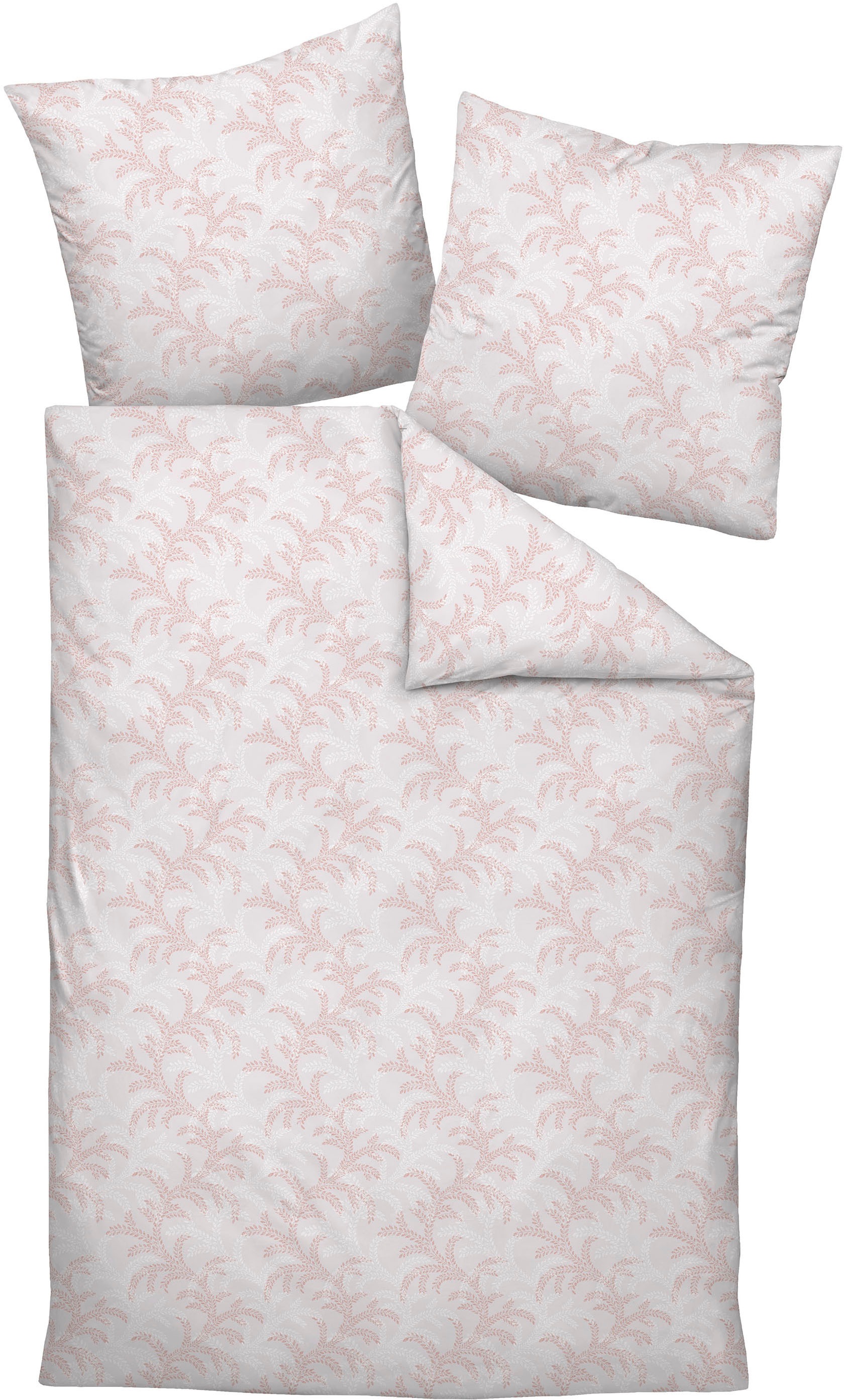 Janine Bettwäsche "MILANO 45129 07 135X200,80x80" mit Reißverschluss günstig online kaufen