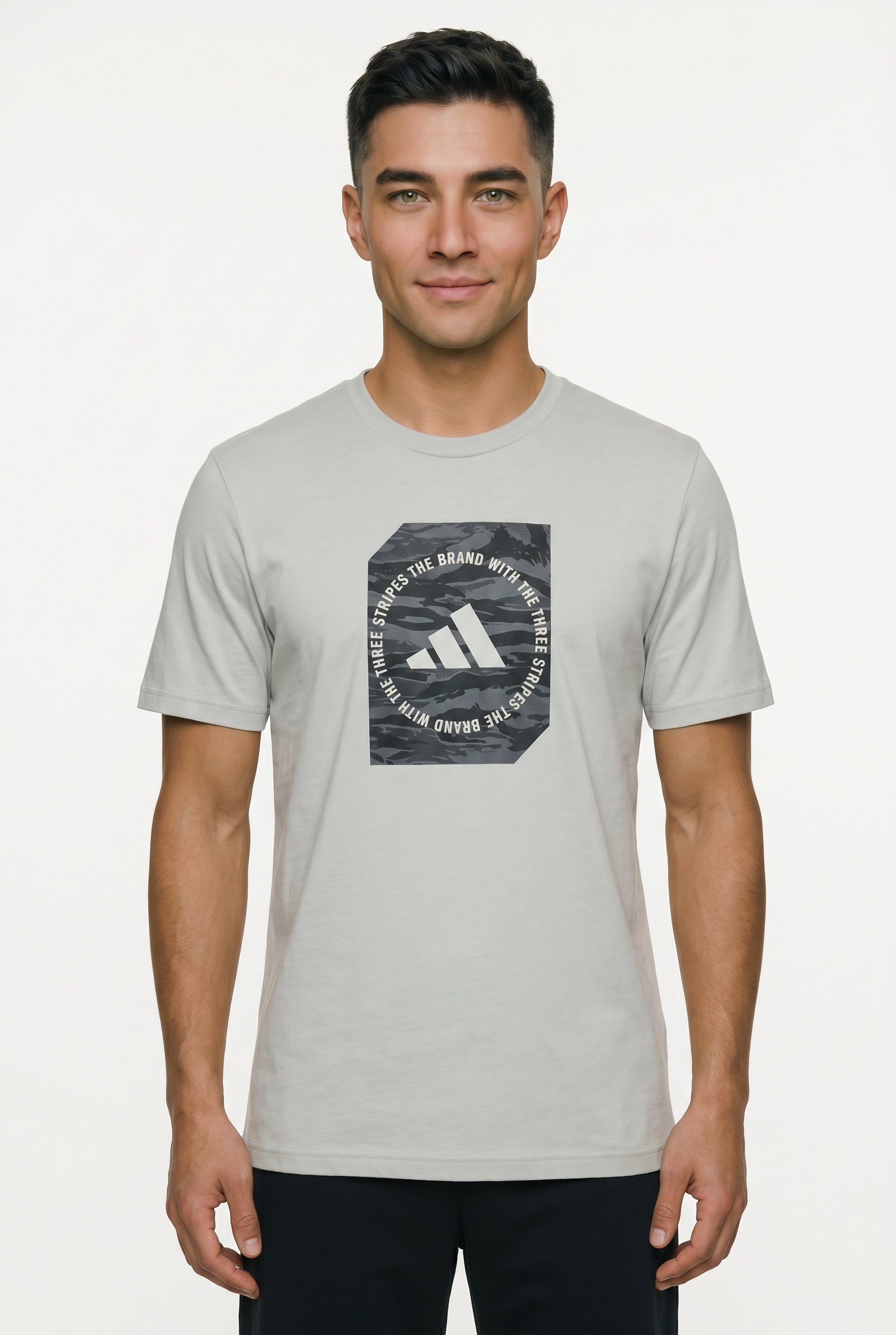 adidas Sportswear T-Shirt "CAMO SHAPE GRAPHIC" Print T-Shirt, aus weichem Single Jersey, pflegeleicht