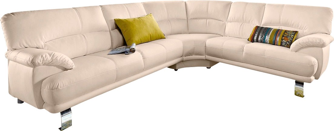 TRENDMANUFAKTUR Ecksofa "Cecilia in italienischem Design, modern und komfor günstig online kaufen