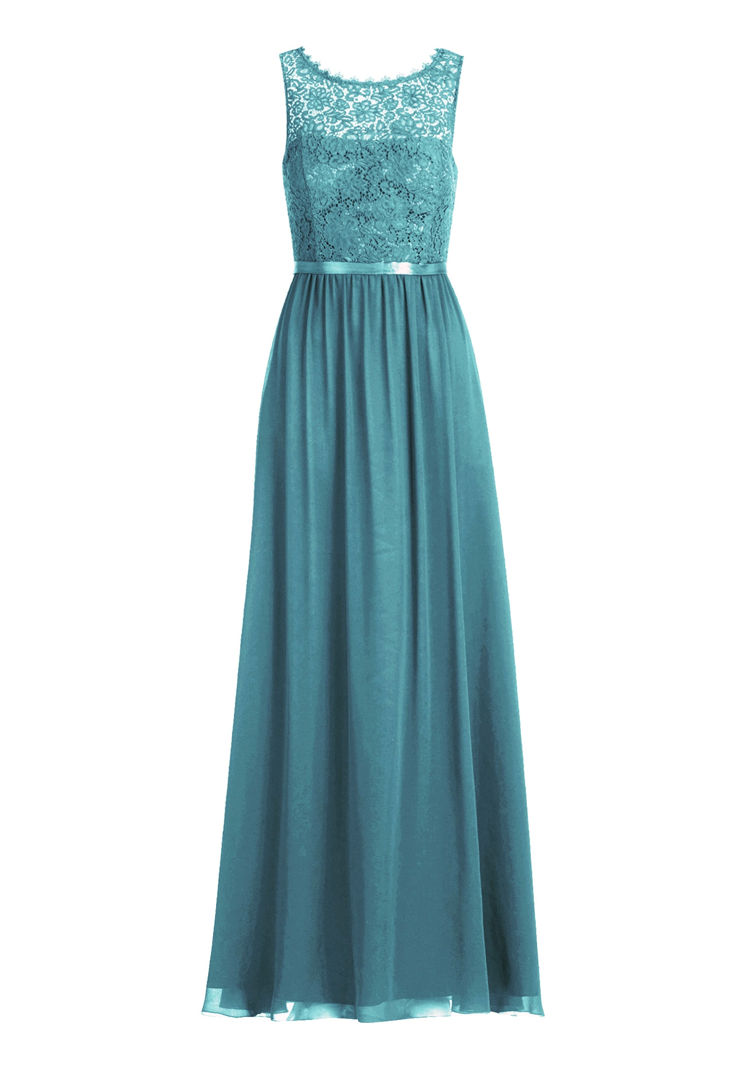 Vera Mont Abendkleid »Vera Mont Damen Abendkleid mit Spitze«, Bogenkante