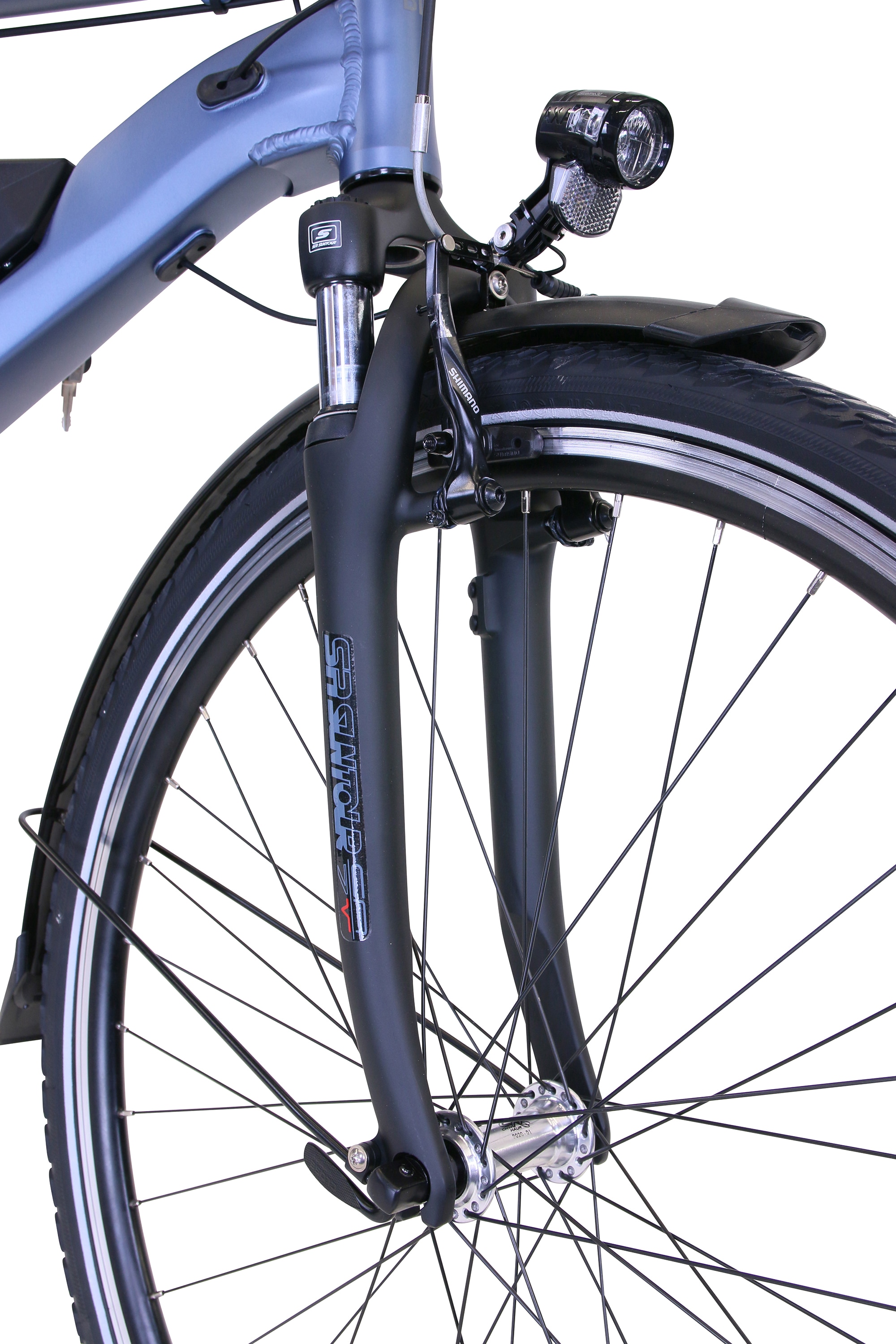 HAWK Bikes E-Bike »eTrekking Gent«, 8 Gang, microSHIFT, Microshift, Heckmotor 250 W, Pedelec, Elektrofahrrad für Herren