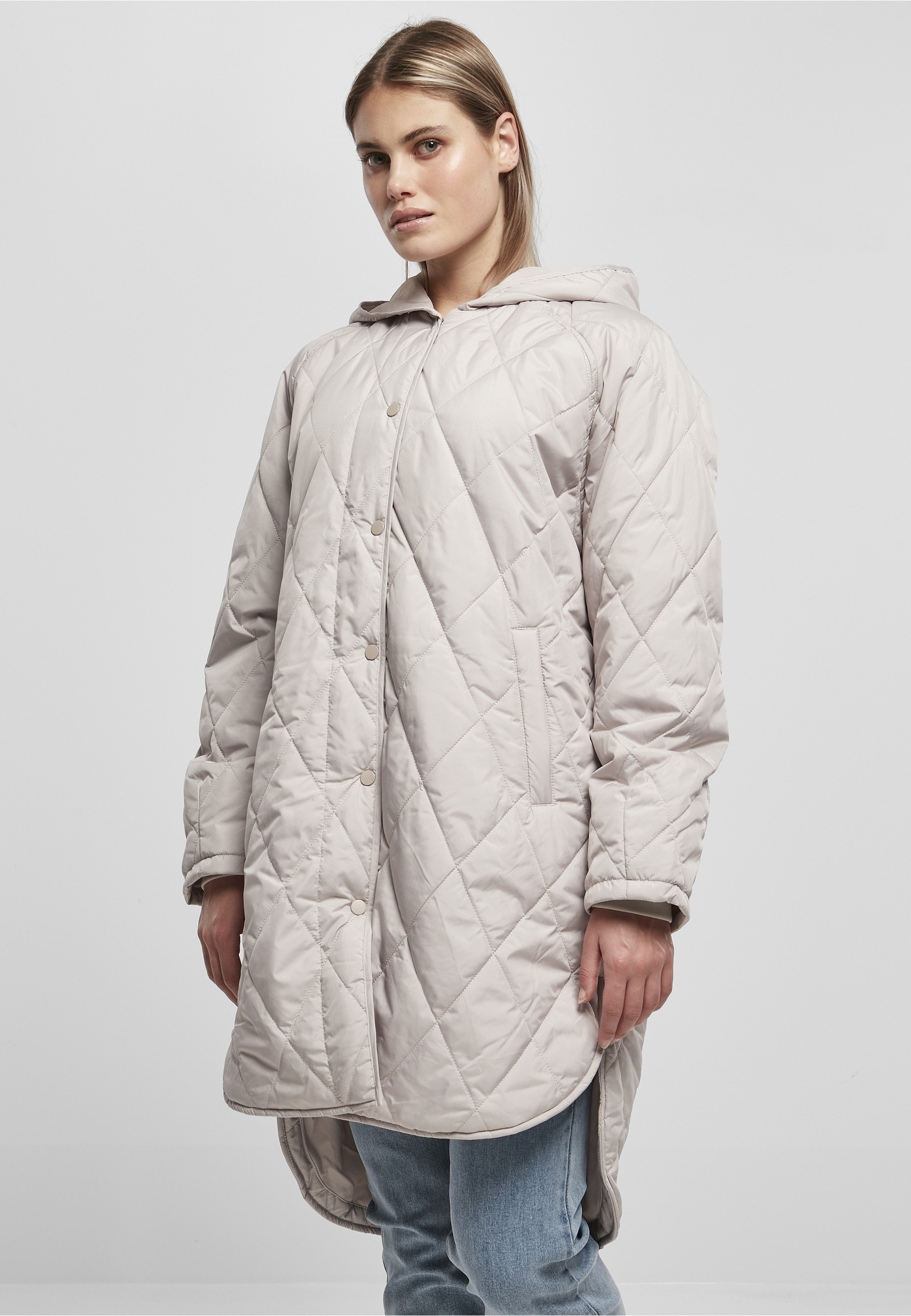 URBAN CLASSICS Allwetterjacke »Urban Classics Damen« 1 Stk. tlg. mit Kapuze