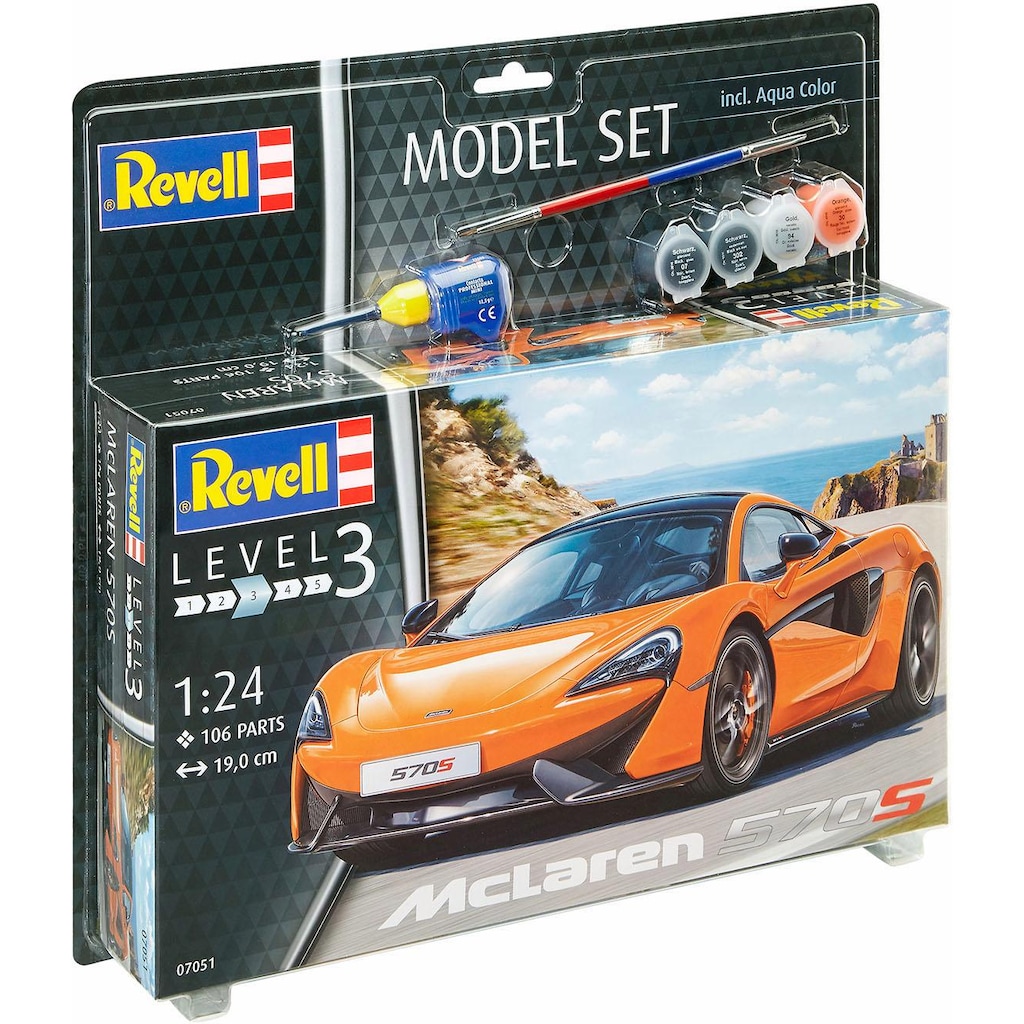 Revell® Modellbausatz »Model Set, McLaren 570S«, (Set), 1:24