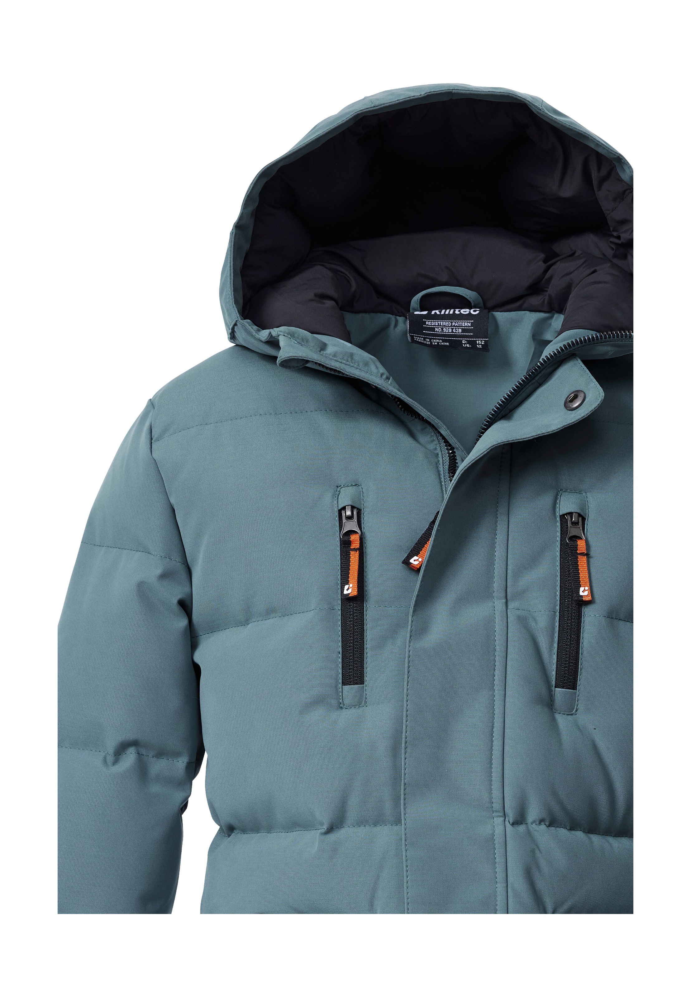 Thumbnail - Killtec Steppmantel "KOW 238 BYS QLTD PRK", Winddichter, wasserabweisender Kinderparka mit verstellbaren Ärmeln