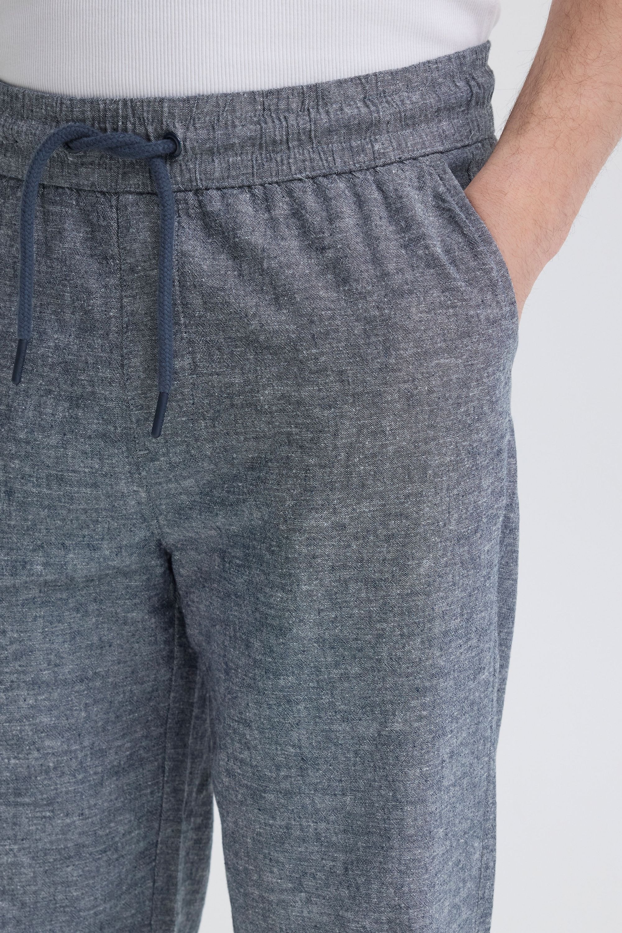 Blend Leinenhose »BHAban Linen Mix«  Gemütliche Leinenmix-Hose mit elastischem Bund und Kordel