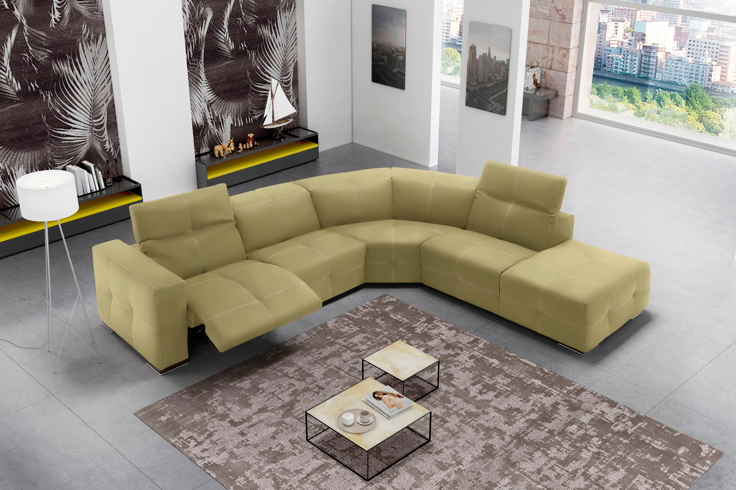 Egoitaliano Ecksofa "Sauvanne, Designsofa der Extraklasse, elegant und bequ günstig online kaufen
