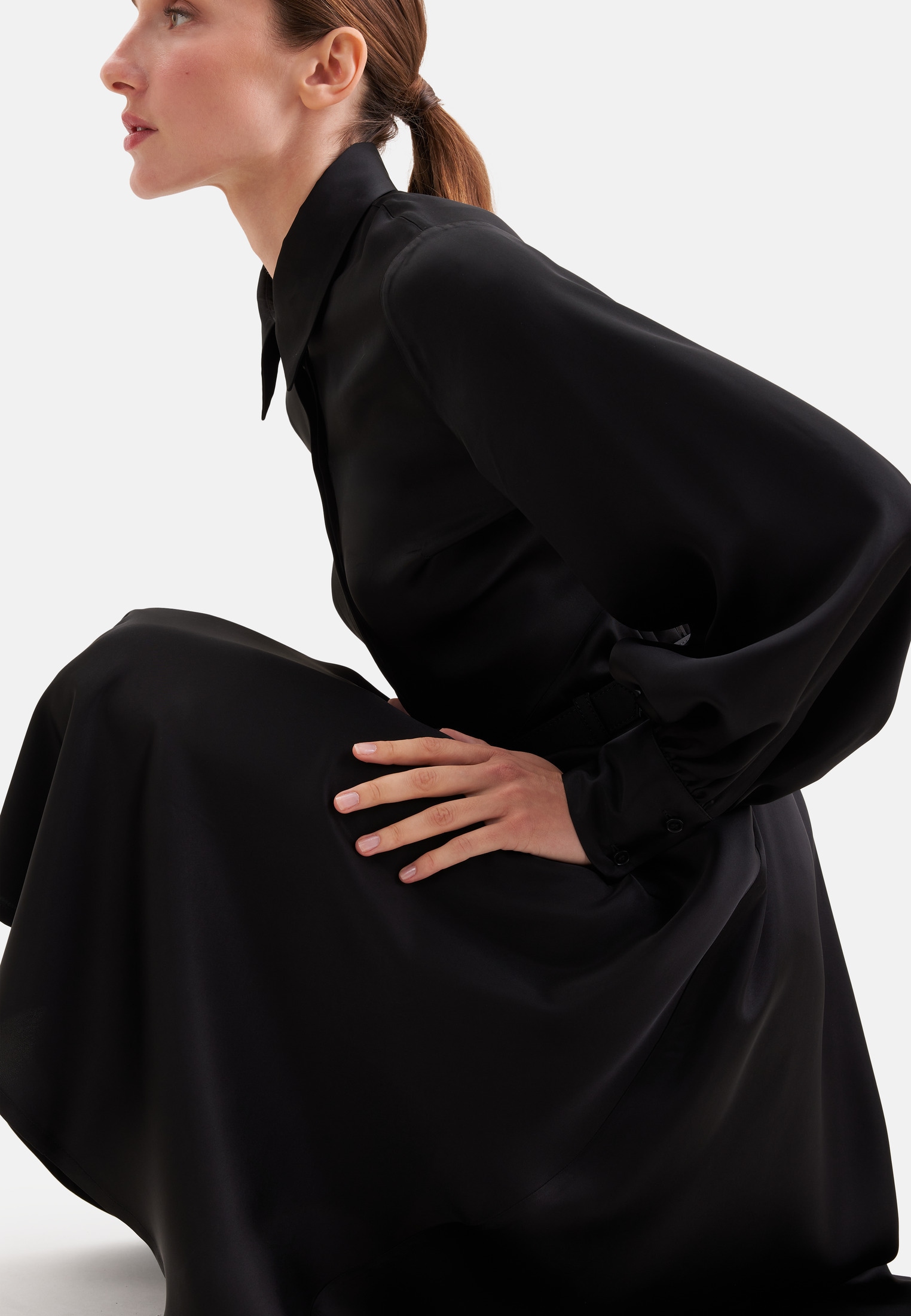 seidensticker Blusenkleid 1/1 Kragen Uni