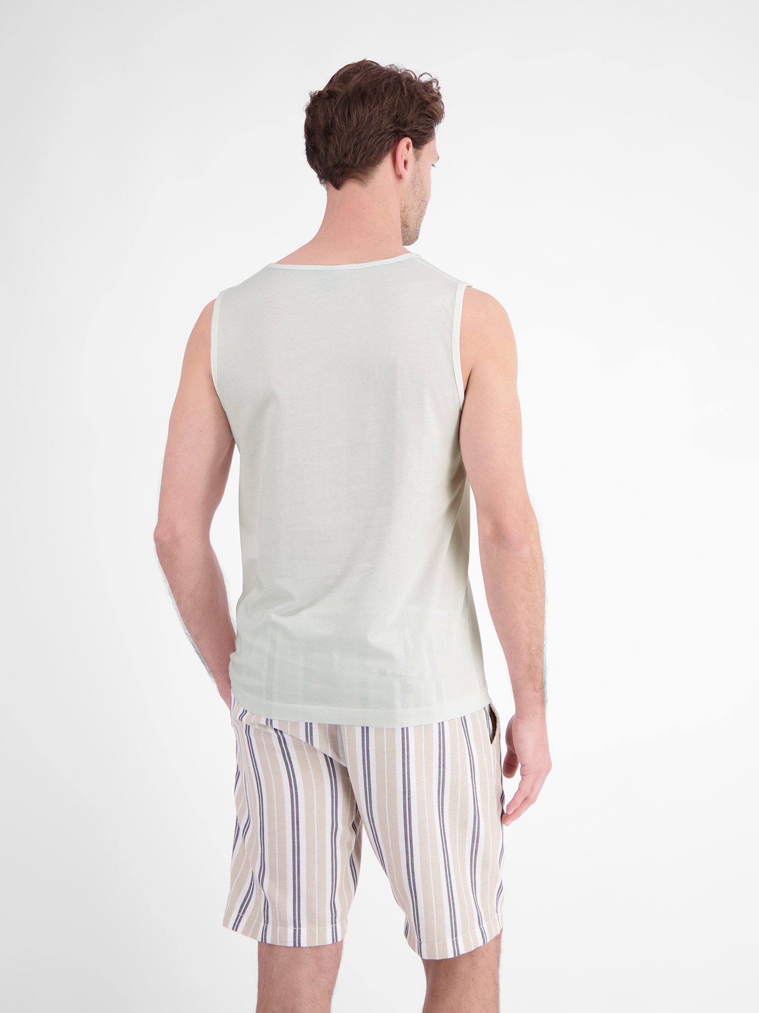 LERROS Tanktop Sommershirt/ärmellos mit Logodruck