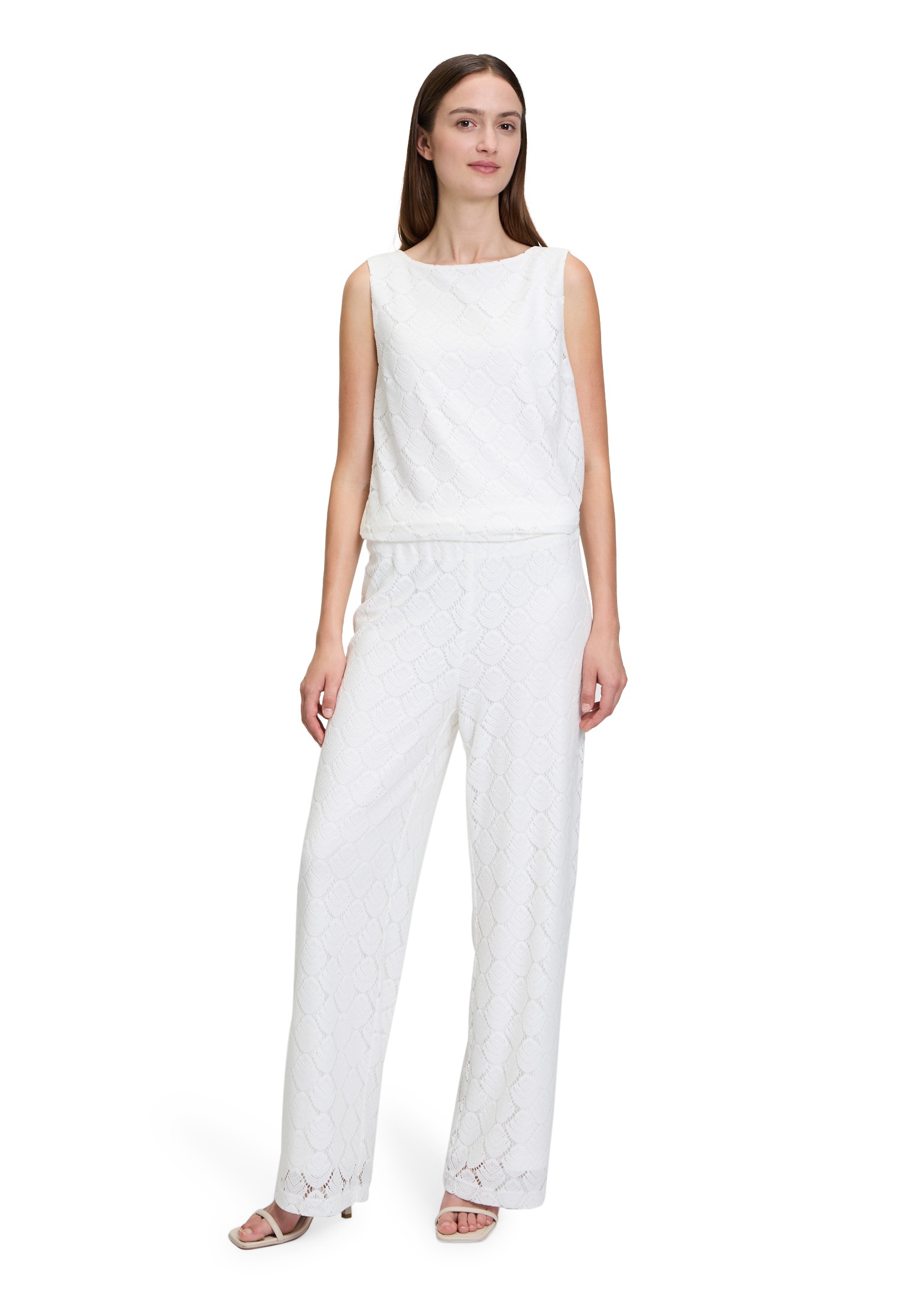 Betty&Co Schlupfhose »Betty & Co Schlupfhose mit Lochmuster«, Material