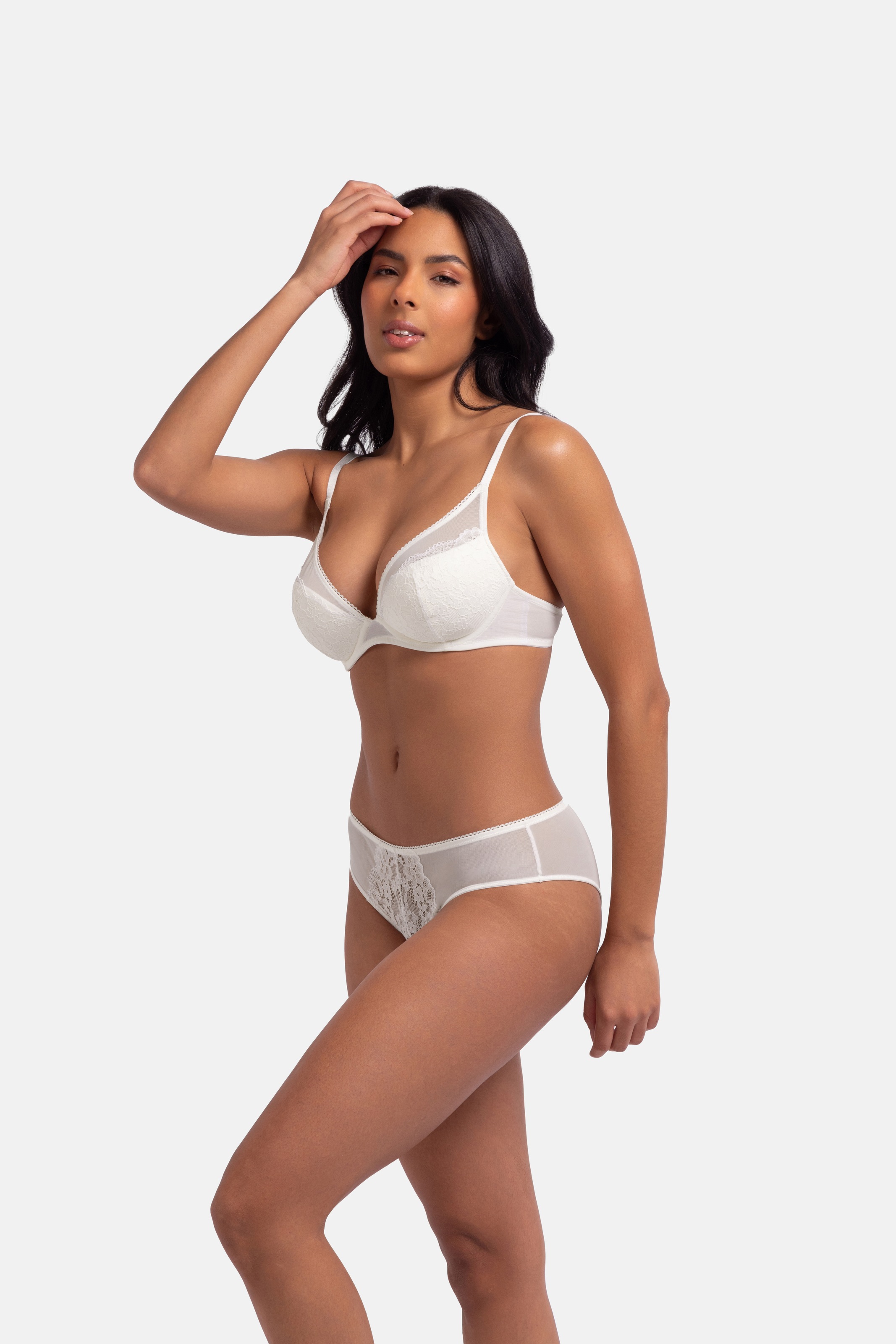 Dorina Bügel-BH »Padded Plunge«, leicht gepolstert, Mesh Details