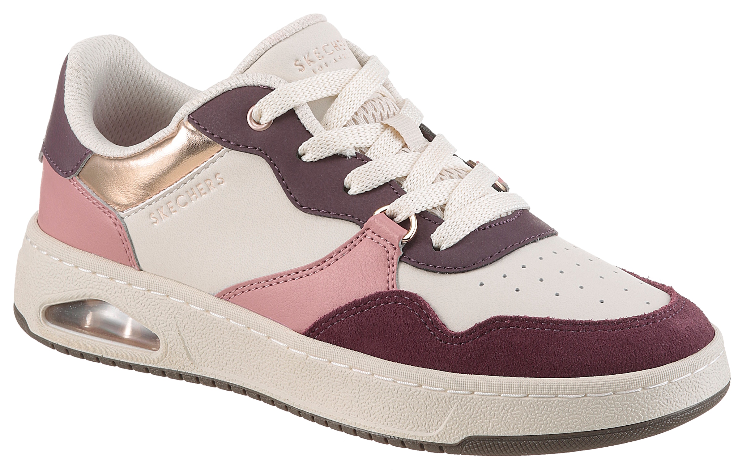 Skechers Sneaker "UNO CTL", Retro Sneaker, Schnürschuh mit Materialmix günstig online kaufen