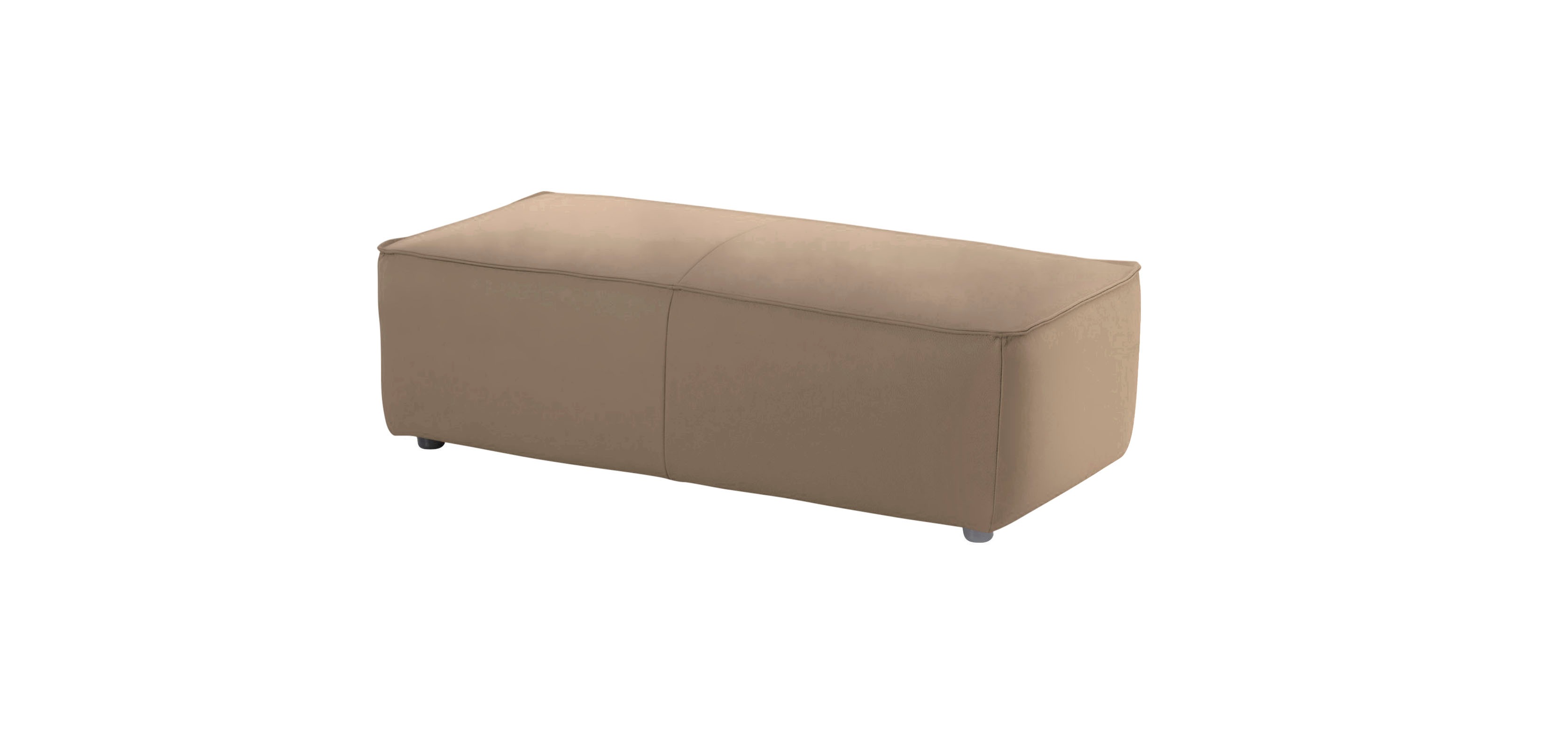 Thumbnail - W.SCHILLIG Ecksofa "around-the-block" inklusive Hocker, mit eleganter Biese, mit Federkern