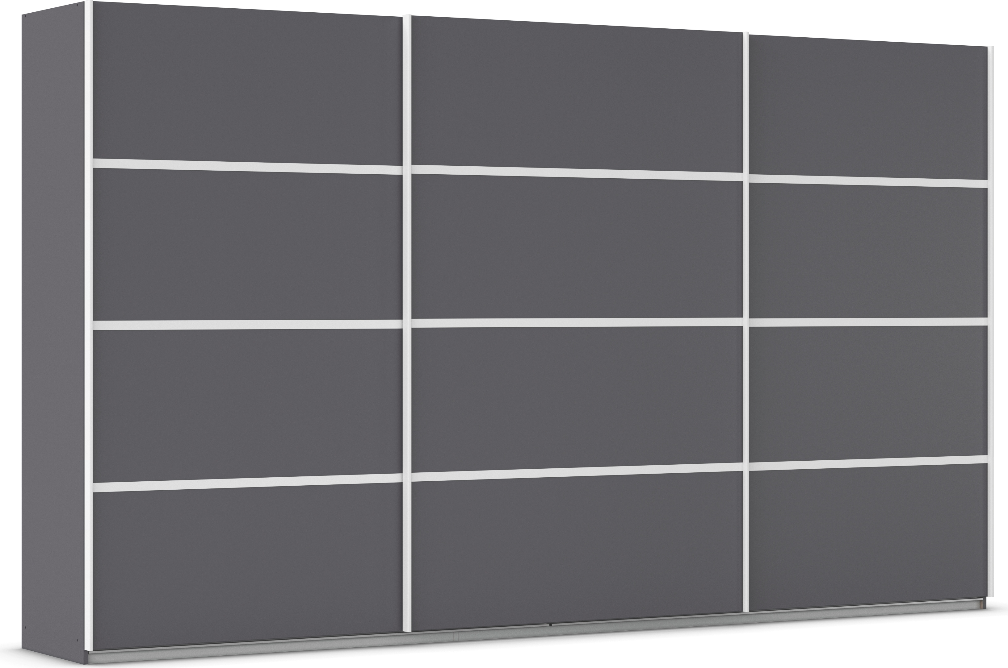 OTTO home Kleiderschrank "Mehrzweckschrank Aktenschrank Möbel Mietswohnung Schlafzimmer AVOLA" 3 verschiedene Ausstattungen BASIC/CLASSIC/PREMIUM (inkl. SOFT-CLOSE), mit eleganten Zierleisten in Chrom, Schwarz oder Weiß MADE IN GERMANY