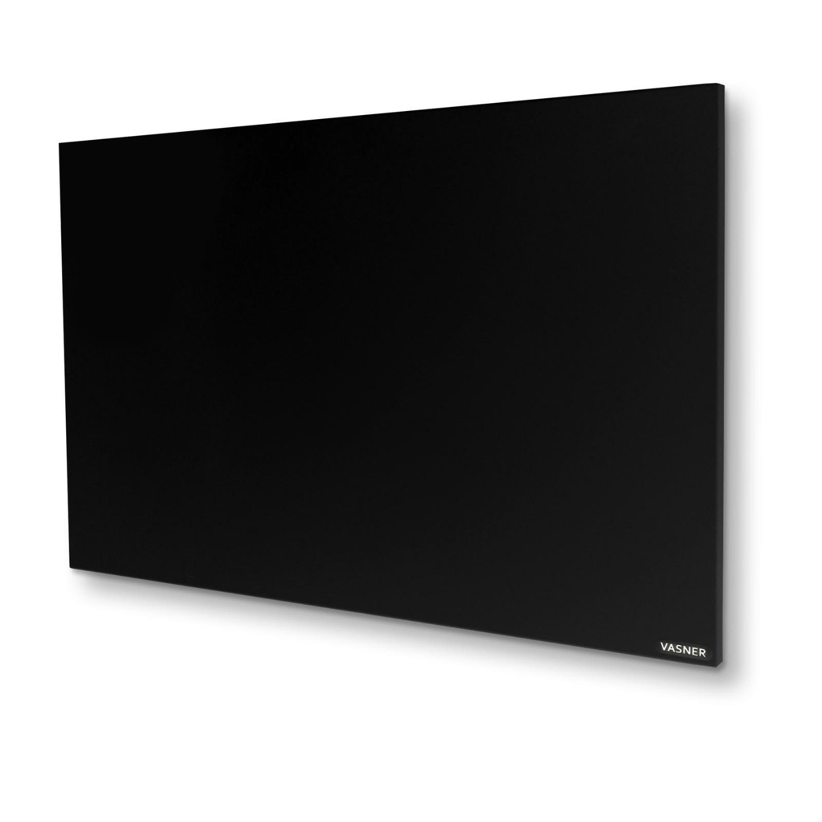 Vasner Infrarotheizung "Citara T 700 W" Metall Heizpaneel Tafelheizung schwarz
