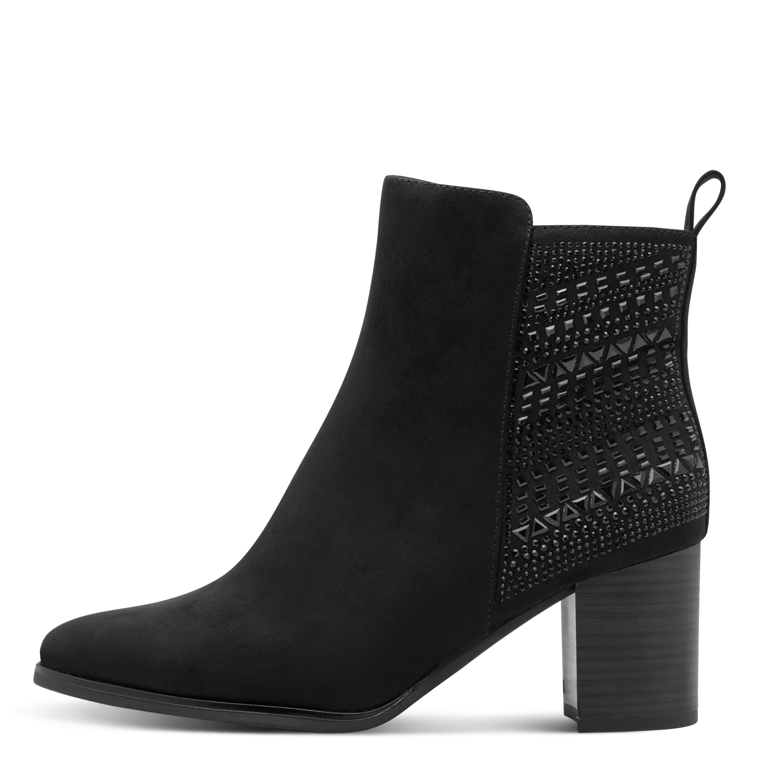 MARCO TOZZI Stiefelette  , Blockabsatz, Businessstiefelette in veganer Verarbeitung